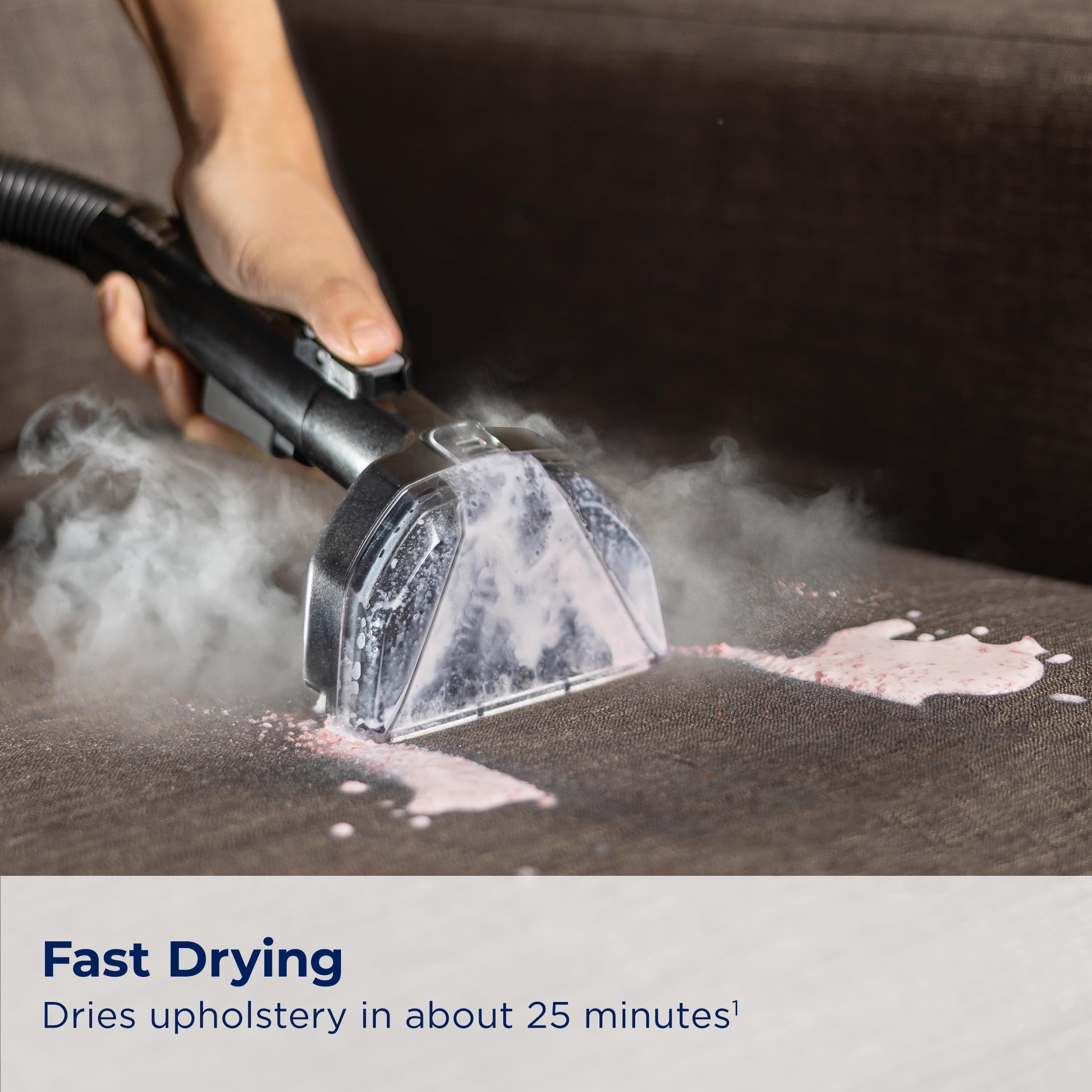 BISSELL Little Green HydroSteam Portable Carpet Cleaner, Black and Copper, Multi-Purpose Upholstery & Auto Detailer, Model 3618