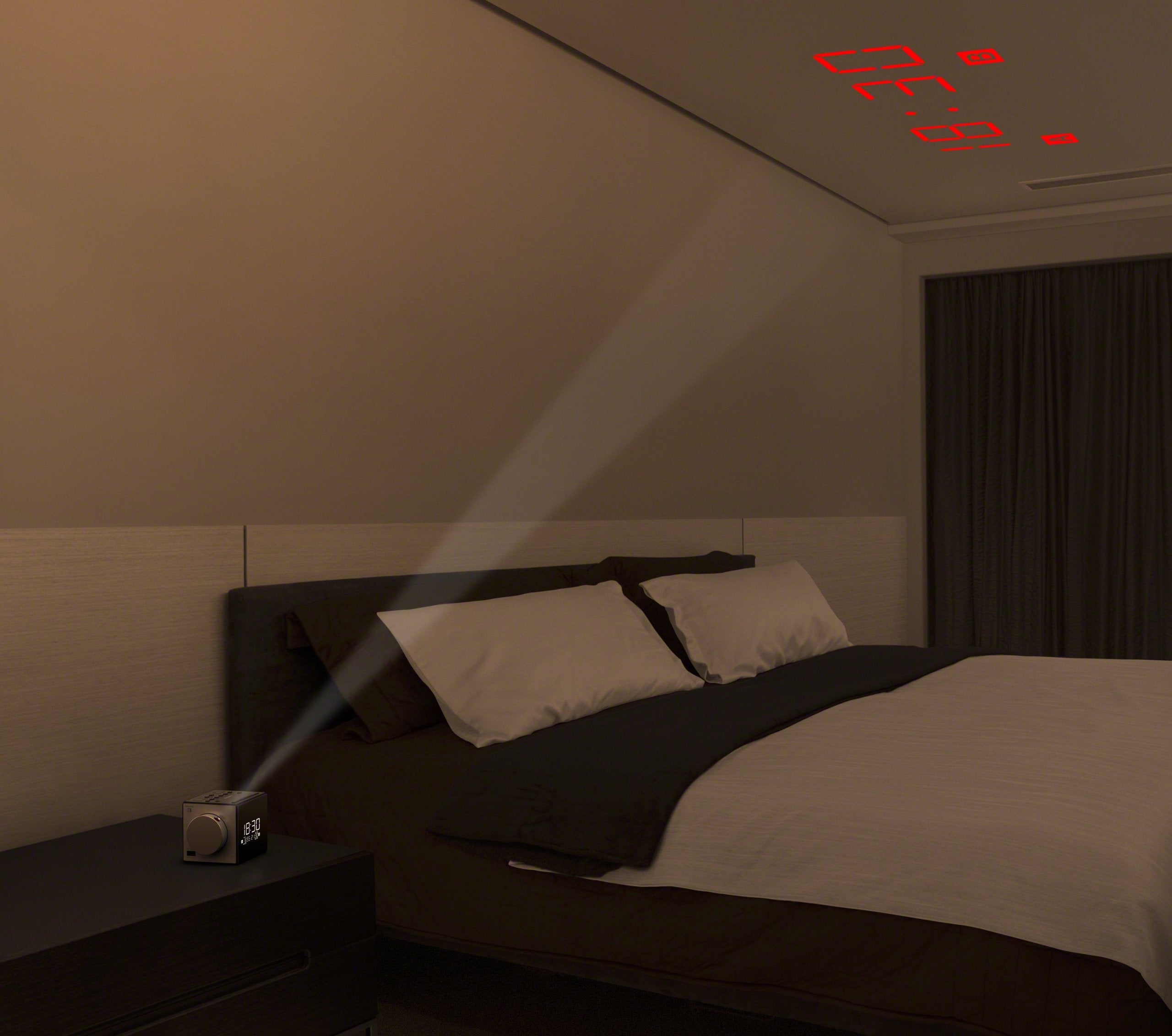 Sony Icfc1Pj Clock Radio With Time Projector (1.57 Inch Speaker)