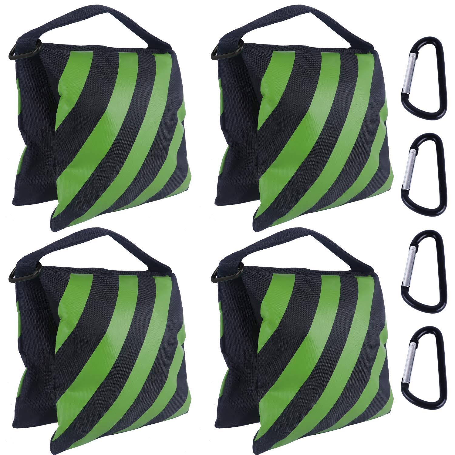 Abccanopy Sandbag Photography Weight Bags For Video Stand,4 Packs (Kelly Green)