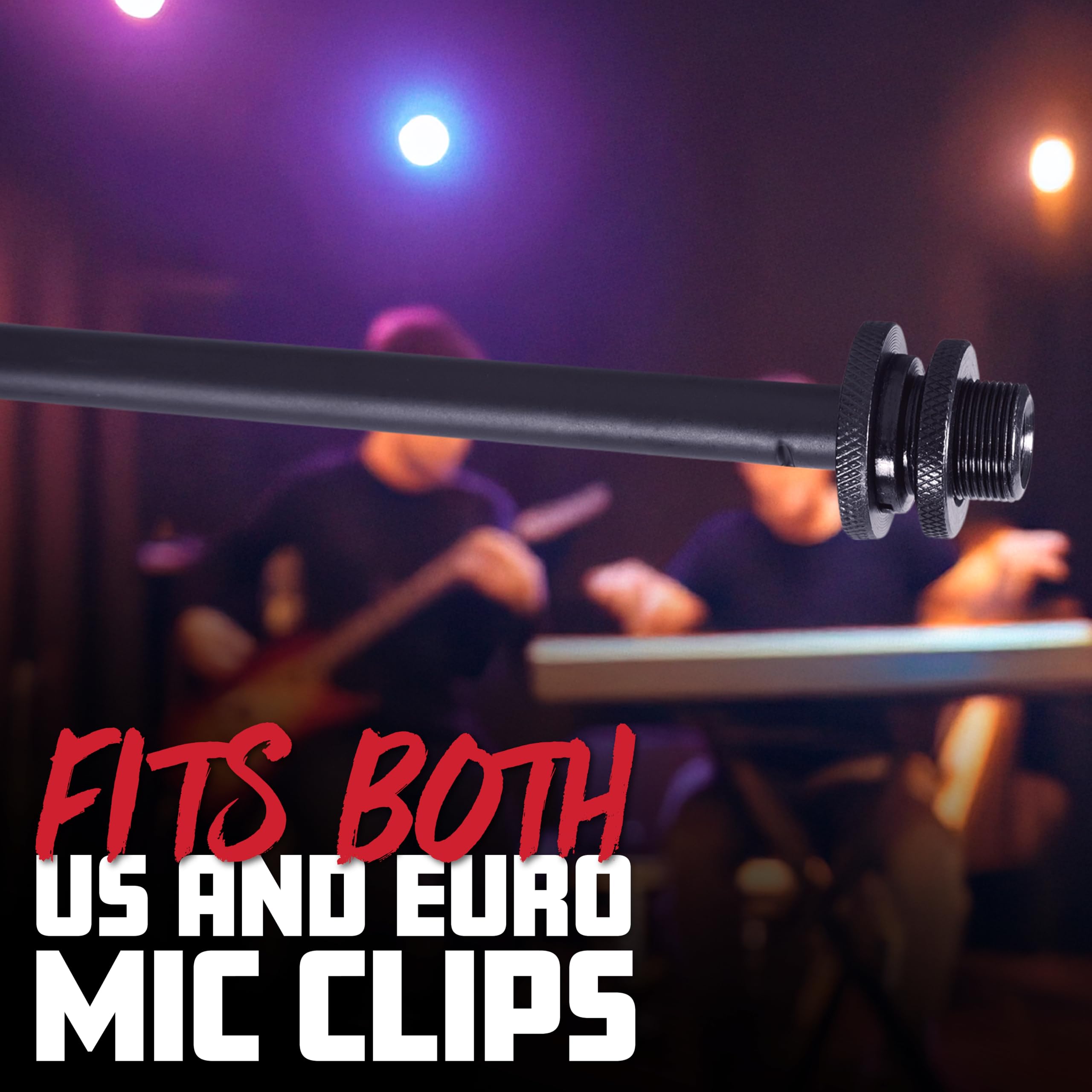 Gator Frameworks Standard Tripod Microphone Stand With Boom Arm,3/8 And 5/8 Adapters, (Gfw-Mic-2010)