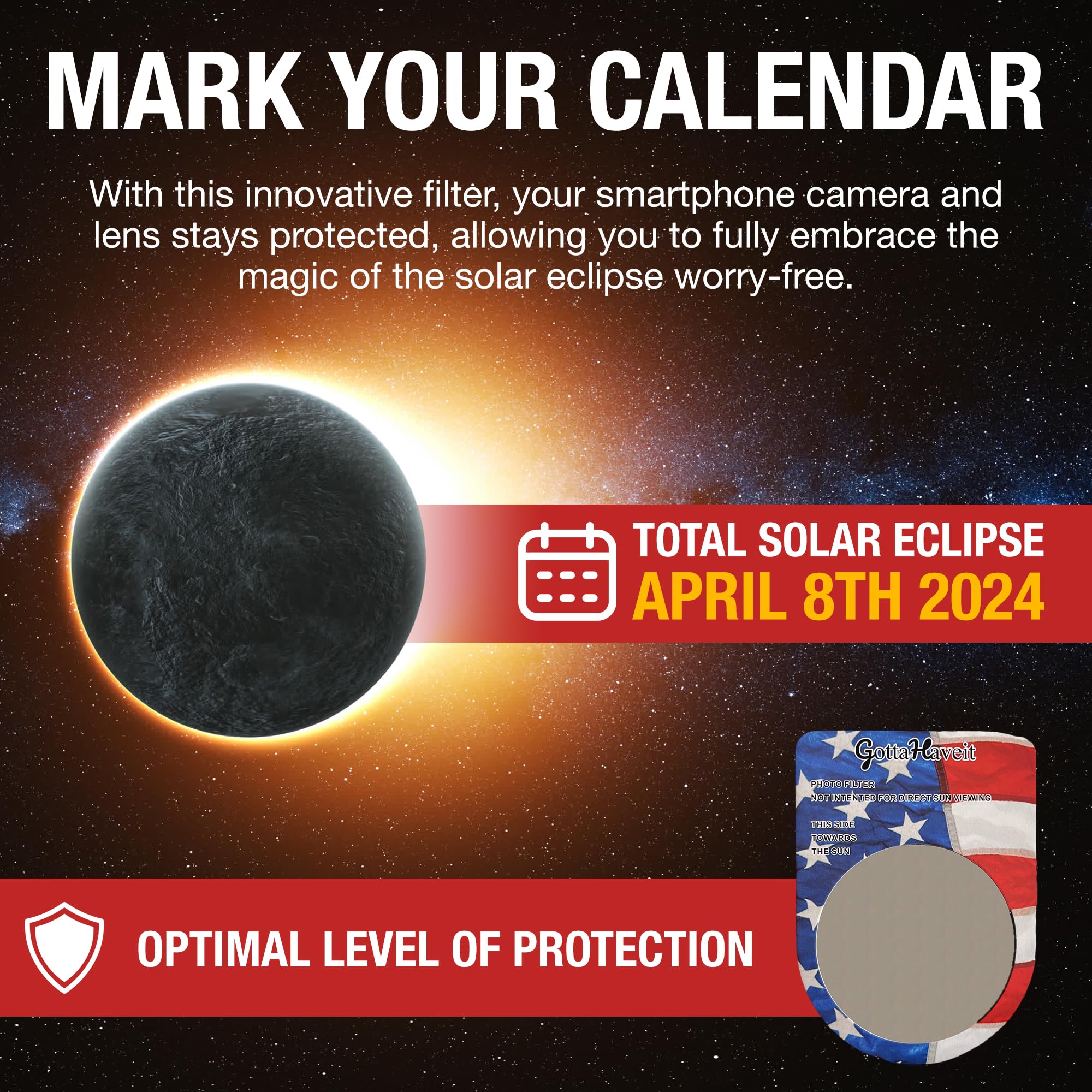 Solar Lense For Camera 5 Pack