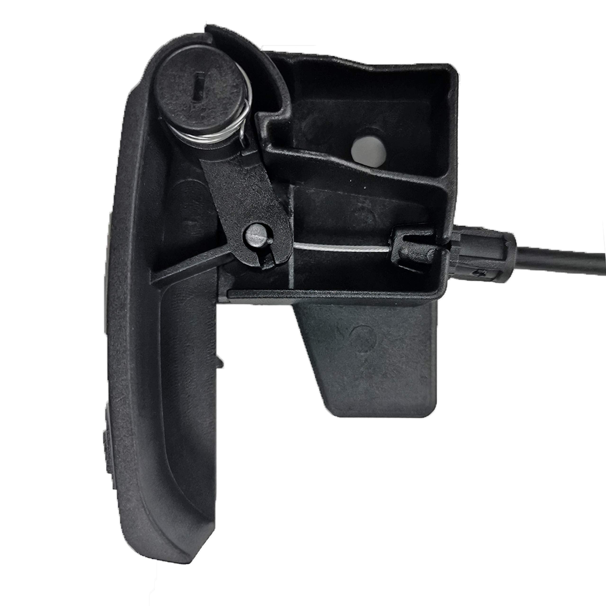 Hood Release Cable & Handle Assembly For 1999 2007 Chevy Chevrolet Avalanche Silverado Tahoe Suburban 1500 2500 3500 Gmc Sierra