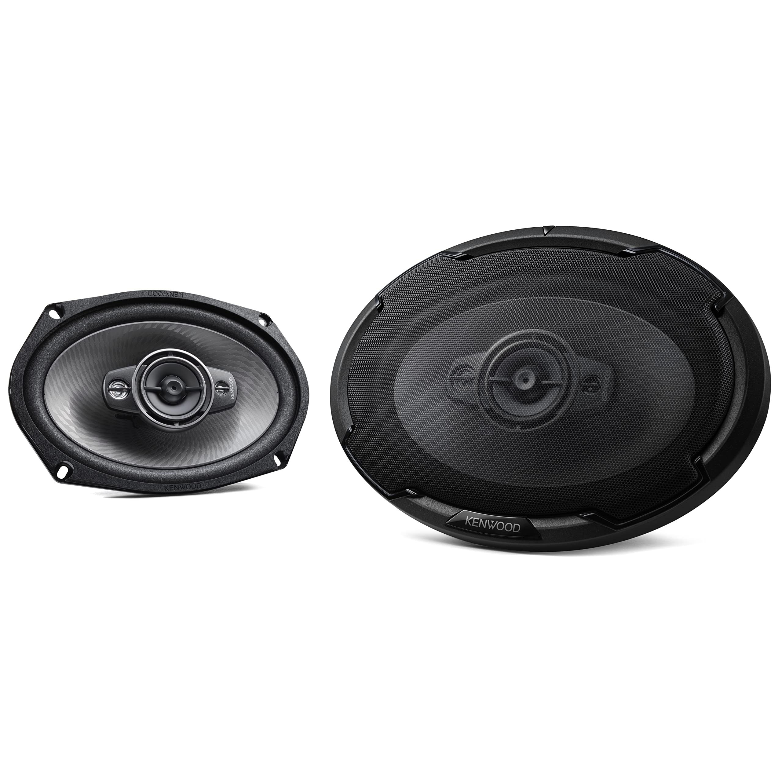 Kenwood Kfc D691 6X9 Inch 4 Way 600 Watt Peak Power Performance Series Car Audio Speakers