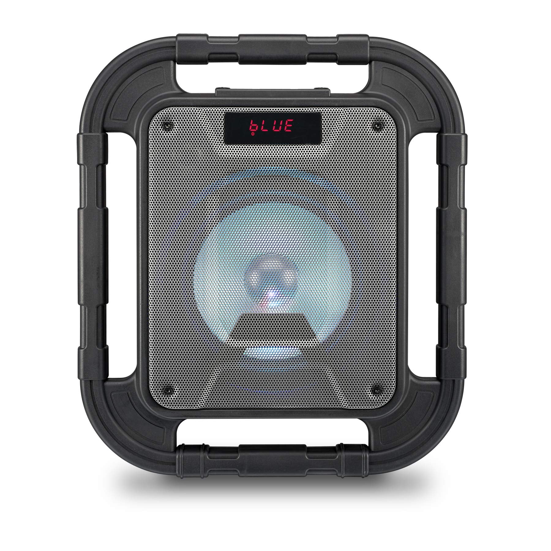 Ilive Isbw519B Water Resistant Wireless Speaker, With Led Light Effects And Built In Rechargeable Battery, Black