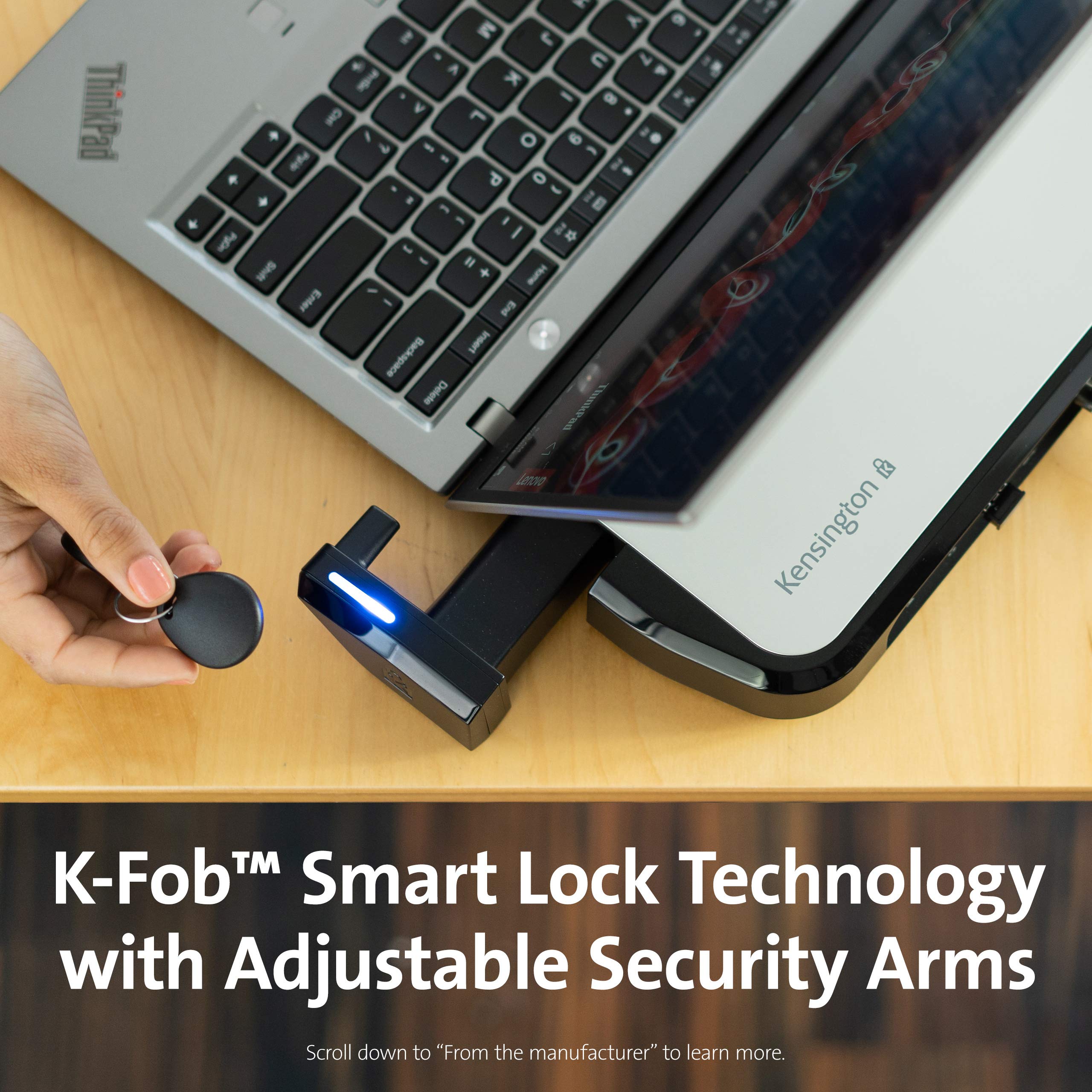 Kensington Ld5400T Thunderbolt 3 Universal Dual 4K Dock With K-Fob Smart Lock - 85W Pd (K33476Na)