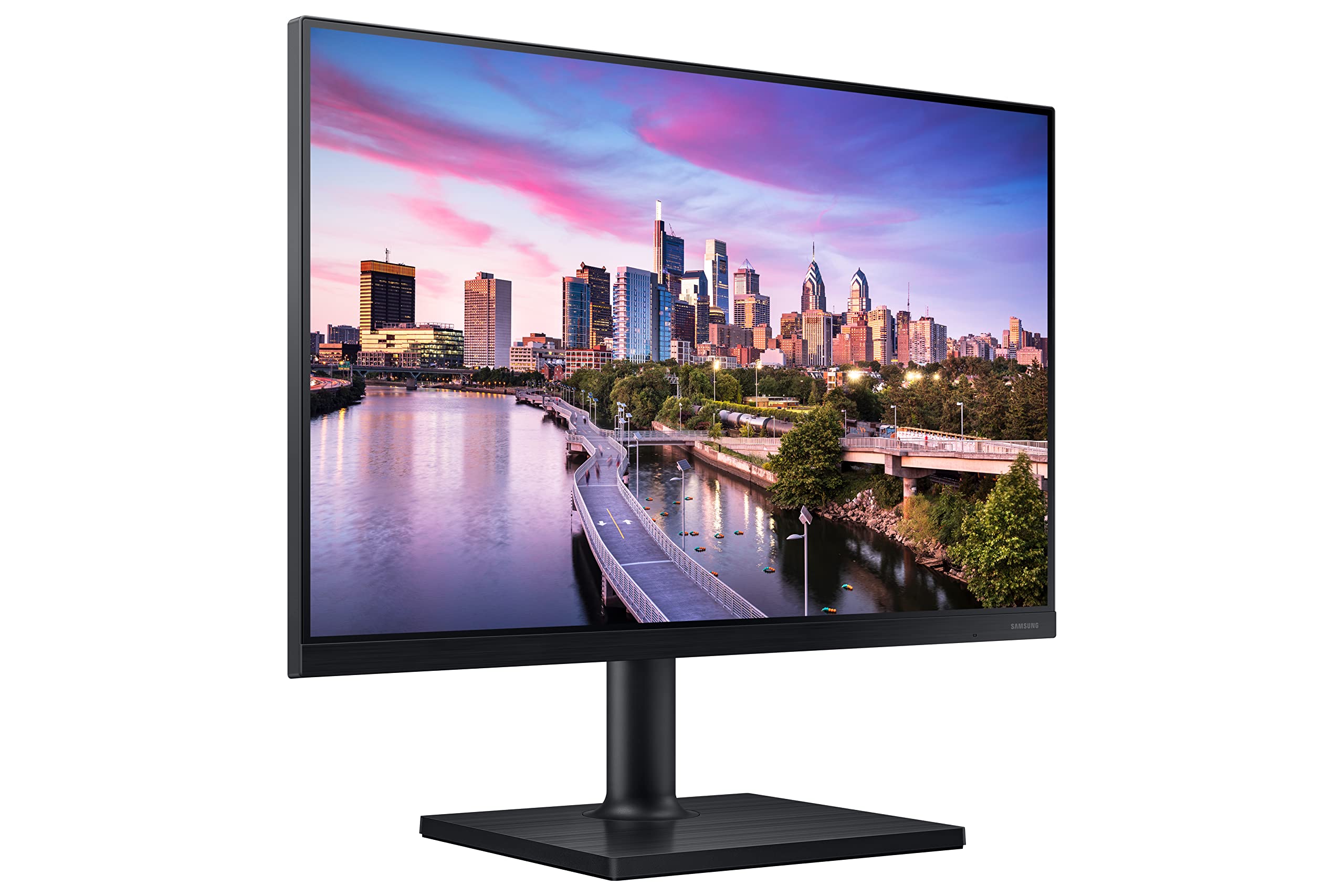 Samsung Ft45 Series 24-Inch Wuxga 1920 X 1200 Computer Monitor, 75Hz, Ips Panel, Hdmi, Displayport, Dvi, Usb Hub, Built-In Speak