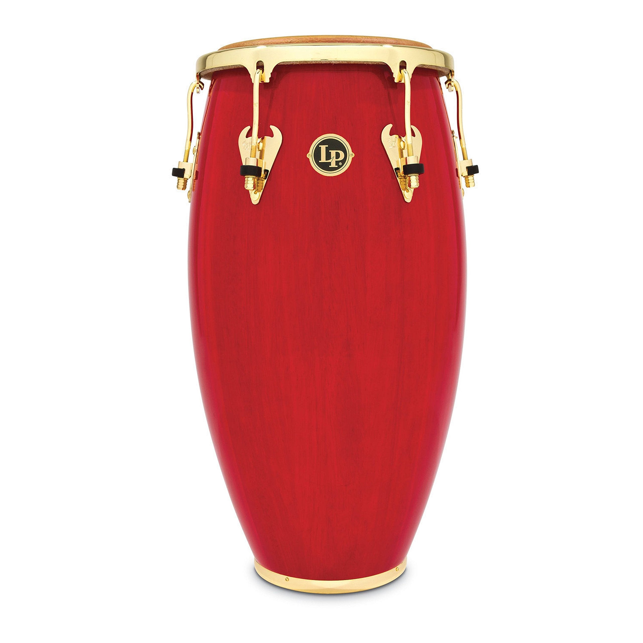 Latin Percussion LP Matador 11 Wood Quinto - Red/Gold Tone
