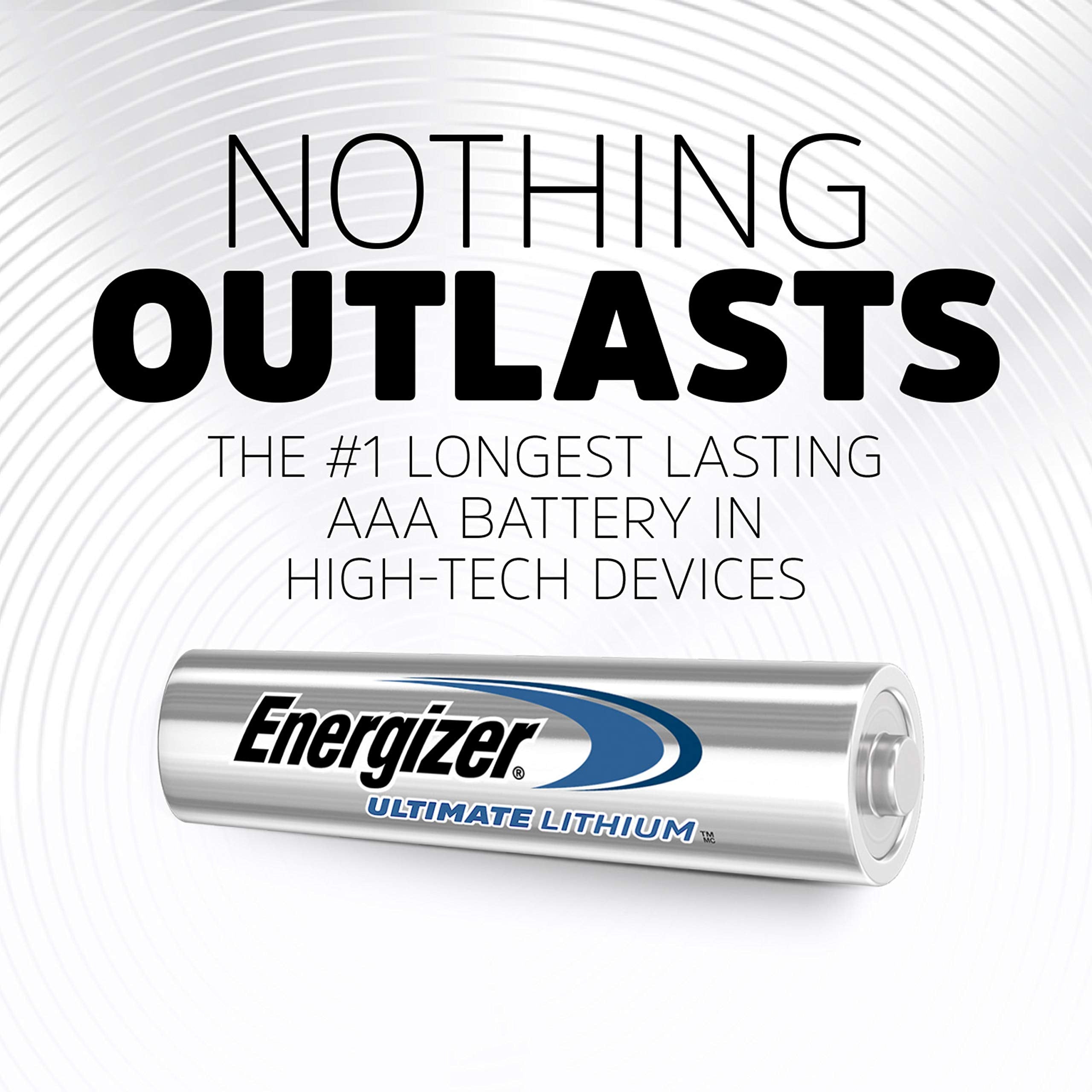 Energizer Aaa Lithium Batteries, Ultimate Lithium Triple A Battery (24 Count), Longest Lasting Aaa Battery