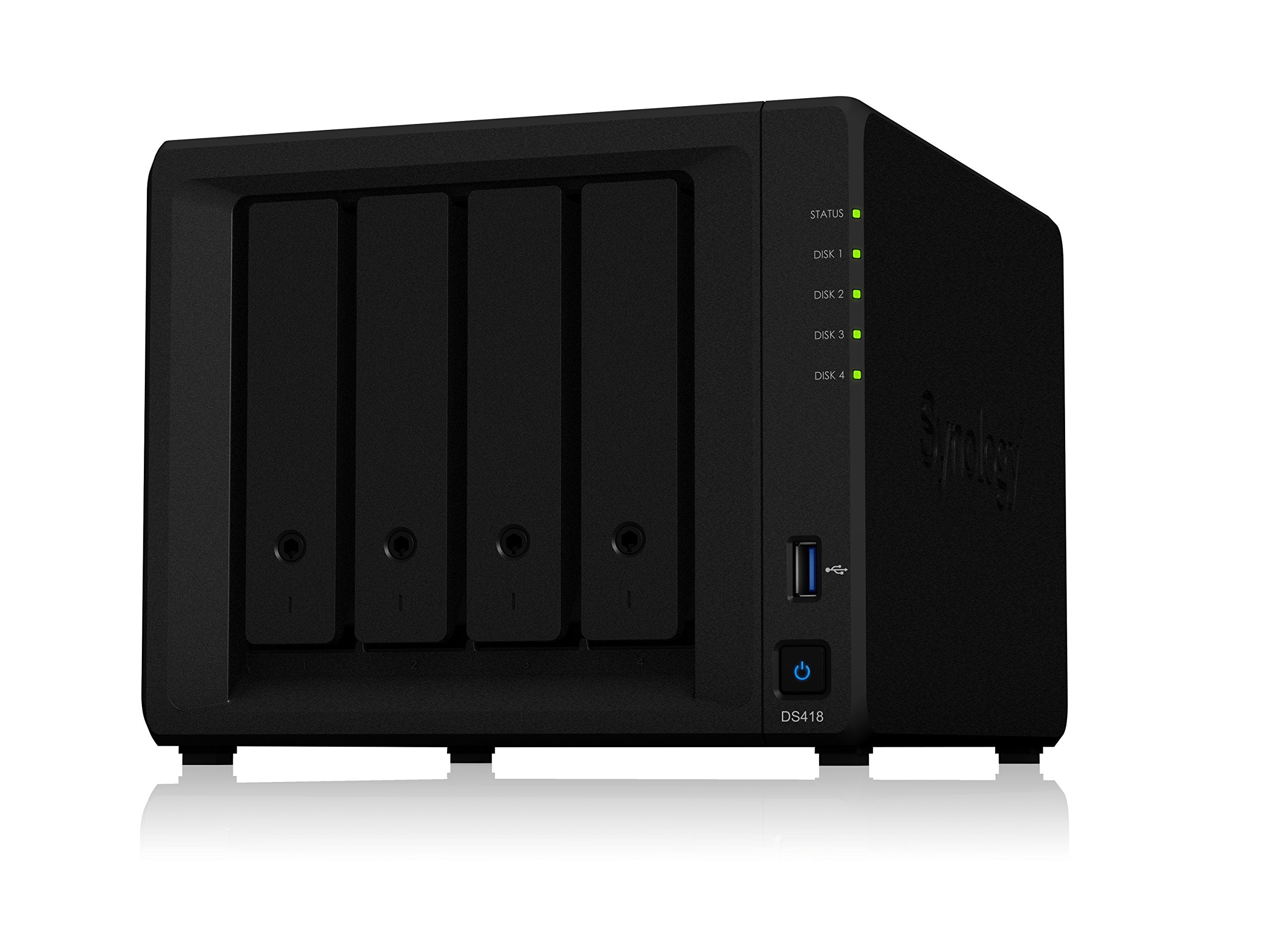 Synology 4 Bay Nas Diskstation Ds418 (Diskless)