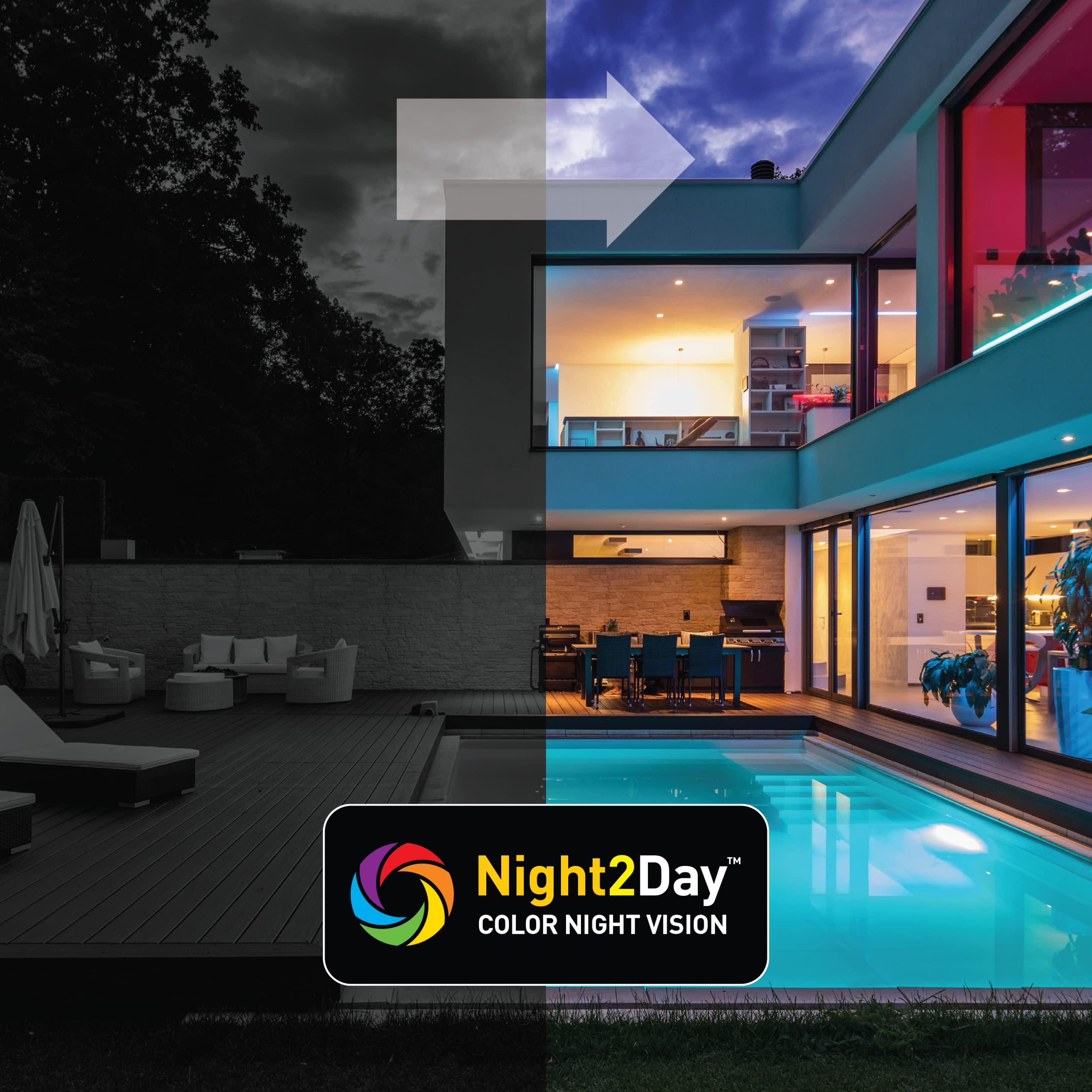 Swann Corecam Wireless Security Camera, 1080P Hd For Indoor/Outdoor Home, 2-Way Talk & Siren, Heat Motion Detection, Night Visio