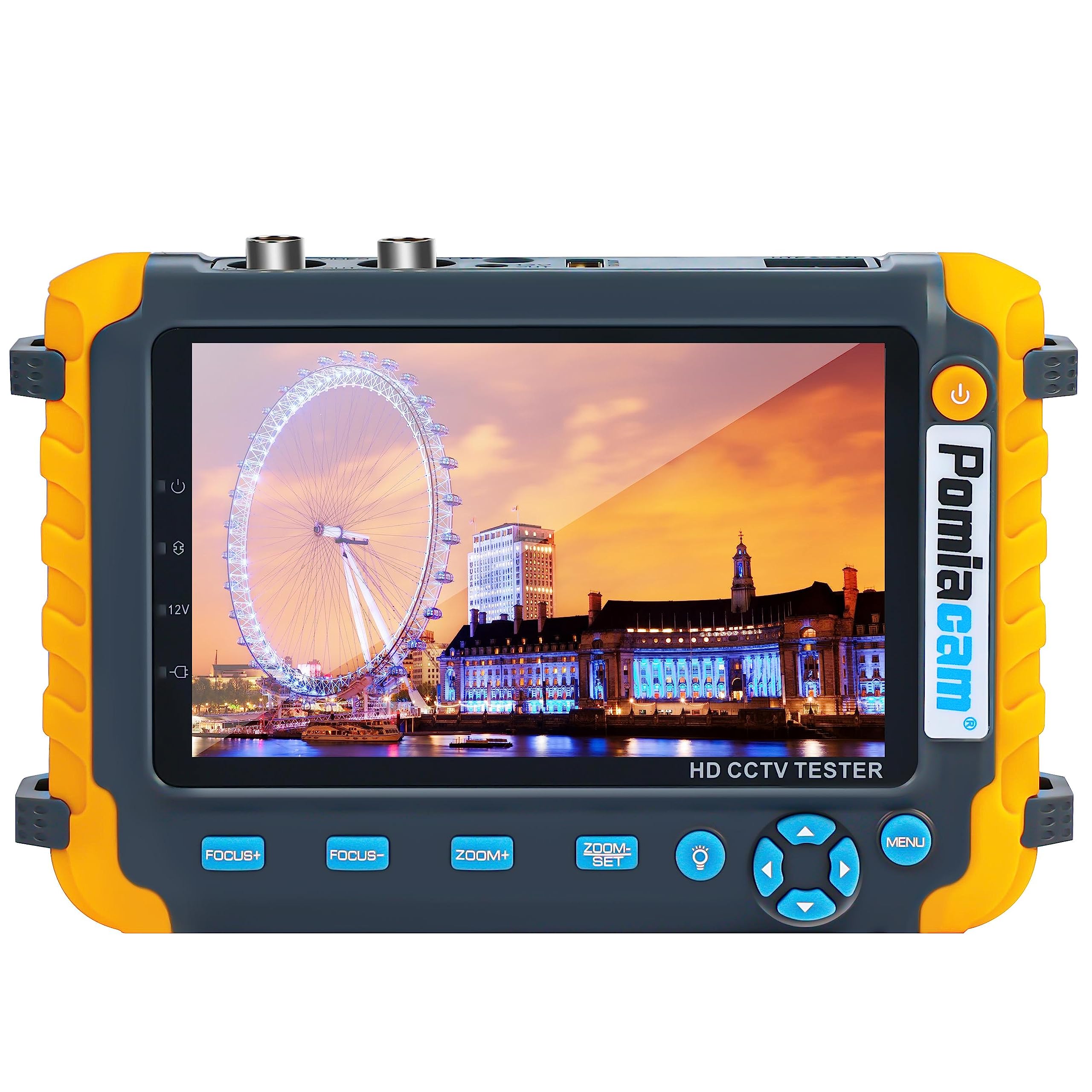 Ahd Cctv Monitor Camera Tester Iv8W 5 Inch 4 In 1 8Mp Ahd Tvi 8Mp Cvi Cvbs 1080P Coaxial Hd Video Testerr Support Rs485 Ptz Cont