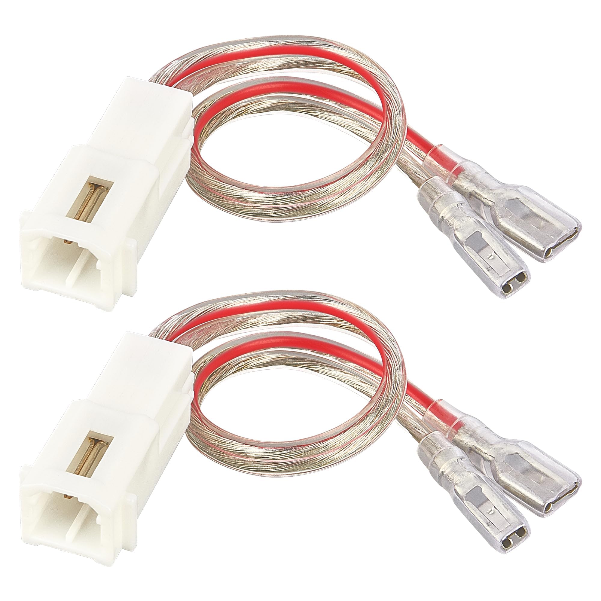 Red Wolf Front Dash Tweeters Speaker Wiring Harness Adapter Connector Plug Replacement For Dodge Ram Jeep Chrysler 2005 2022 Aft