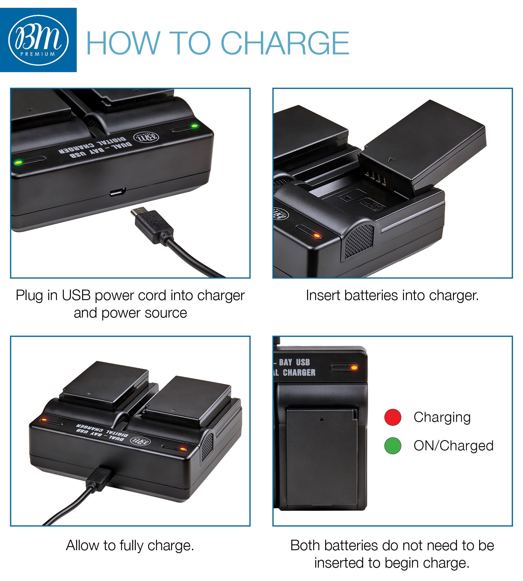 BM Premium Pack of 2 LP E10 Batteries and USB Dual Battery Charger Kit for Canon EOS Rebel T3, T5, T6, T7, T100, Kiss X50, Kiss X70, EOS 1100D, EOS 1200D, EOS 1300D, EOS 2000D, EOS 4000D Cameras