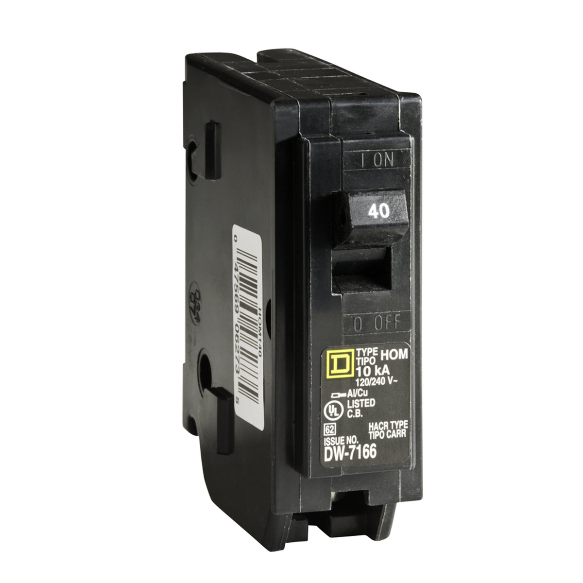 Square D   Hom140Cp Homeline 40 Amp Single Pole Circuit Breaker