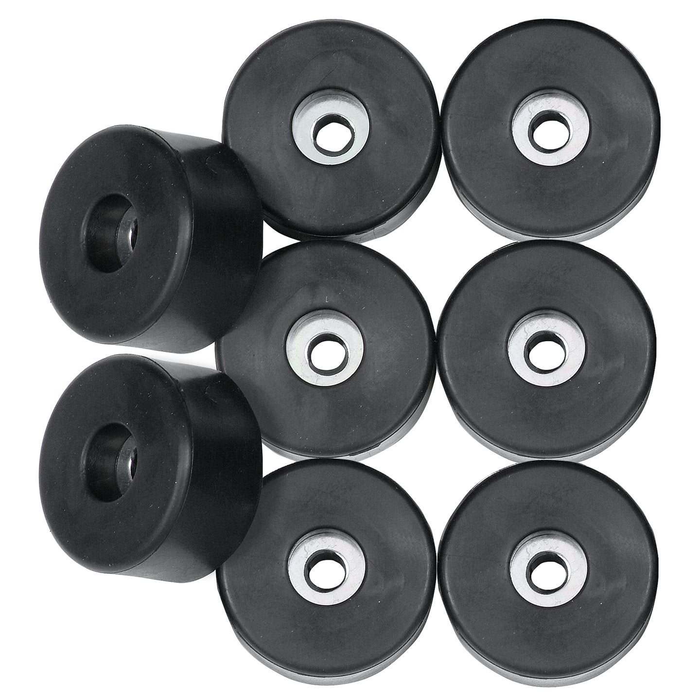 Reliable Hardware Company Rh 1606 8 A Rubber Foot, Black