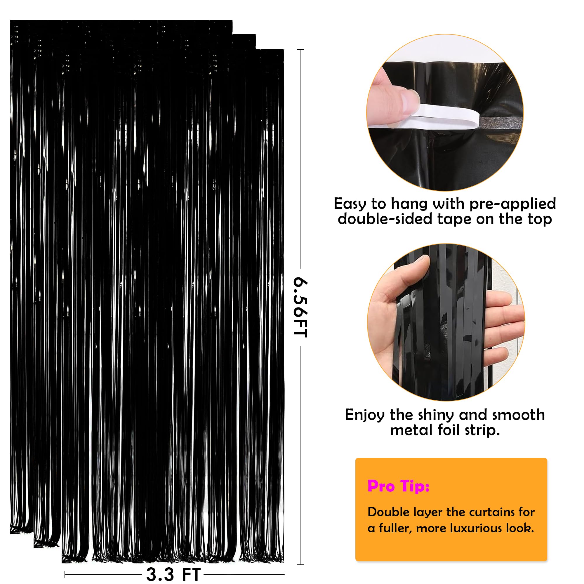 Ohome Halloween Decorations   Halloween Party Decorations | Halloween Backdrop | Halloween Party Favors Supplies   Halloween Bir