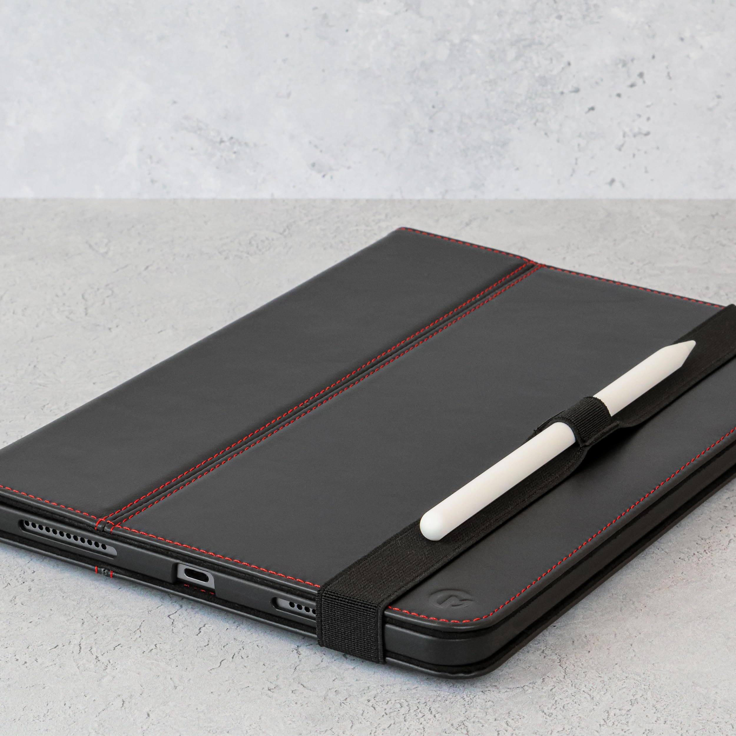 Casemade Real Leather Case Compatible With Ipad 9.7    5Th/6Th Gen (2017/2018)   Full Grain Leather Cover, Auto Sleep/Wake, Dual