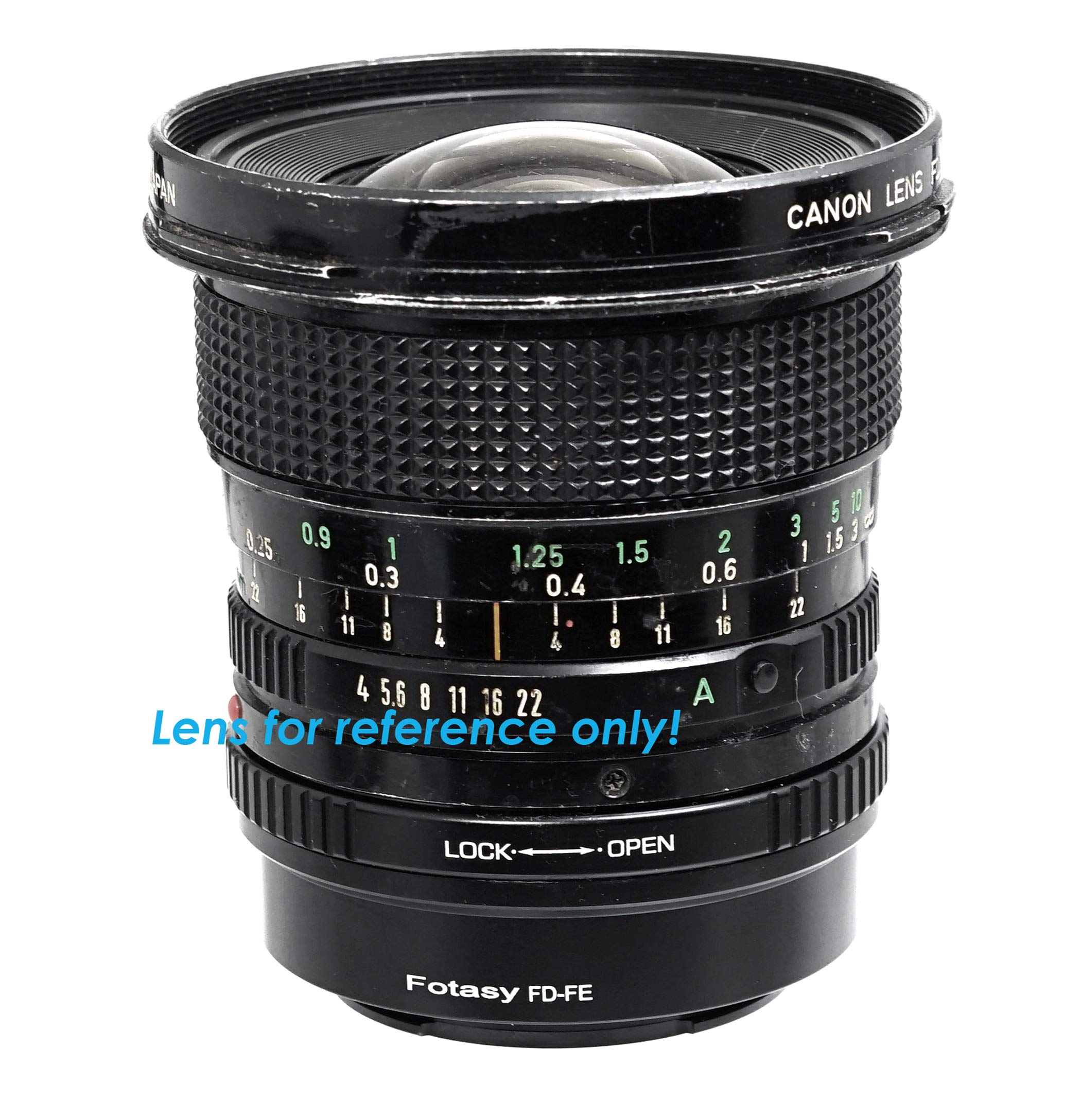 Fotasy Fd Lens To E Mount Adapter, Cannon Fd E Mount, Fd Lens To E, Compatible With Sony Mirrorless A7 A7R A7S Ii Iii Iv A9 A7C