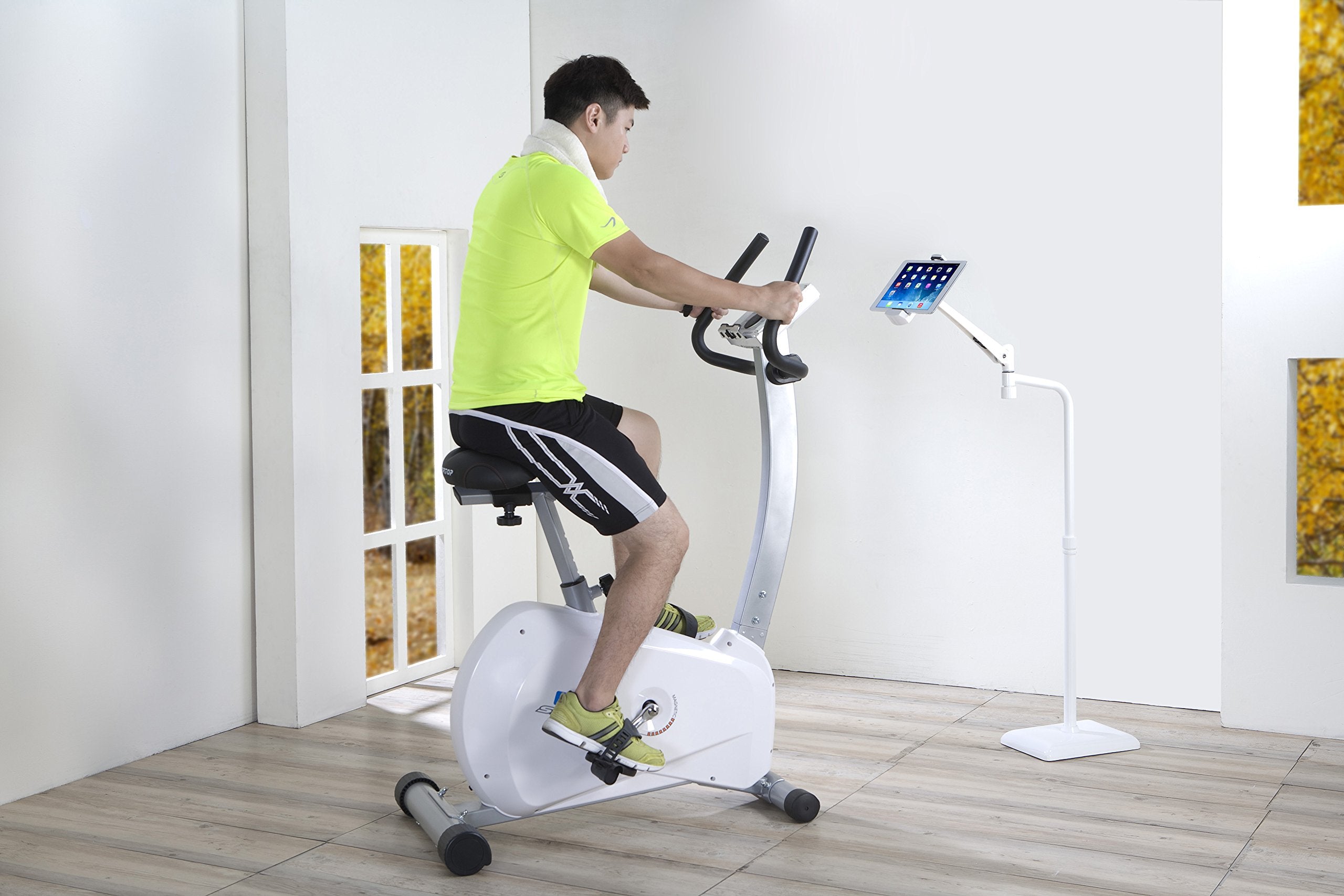 Id  E Height & Angle Adjustable, 360 Degree Rotating Floor Stand For Tablet Including Ipad Pro/Mini/Air, Surface Pro, Samsung Ga