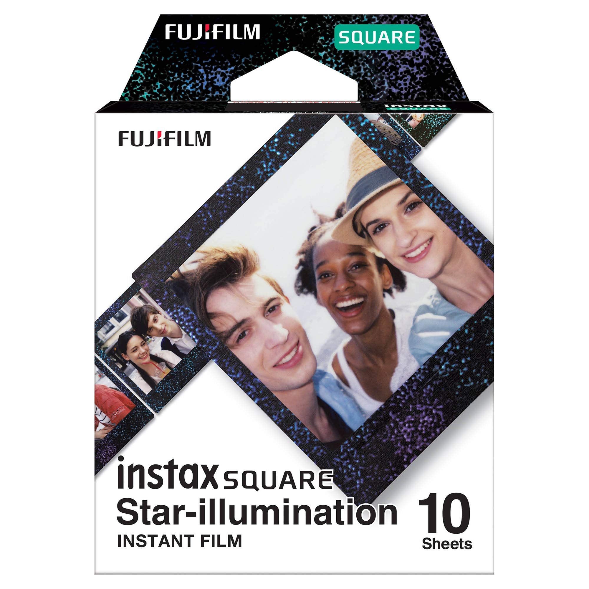 Fujifilm Instax Square Star Illumination Film   10 Exposures