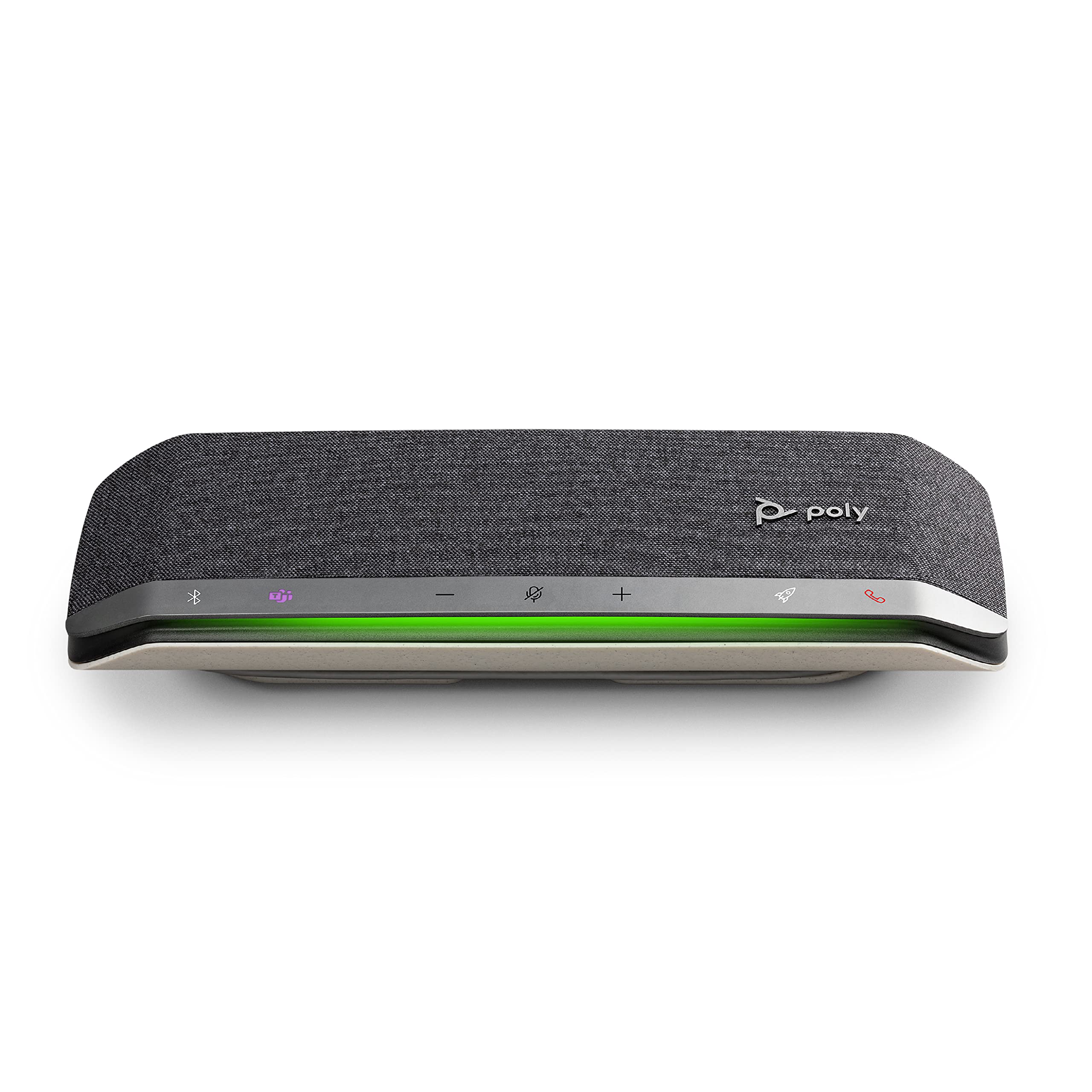 Poly  Sync 40 Smart Speakerphone (Plantronics)  Flexible Work Spaces  Connect to PC/Mac via Combined USBA/USBC Cable and Sm