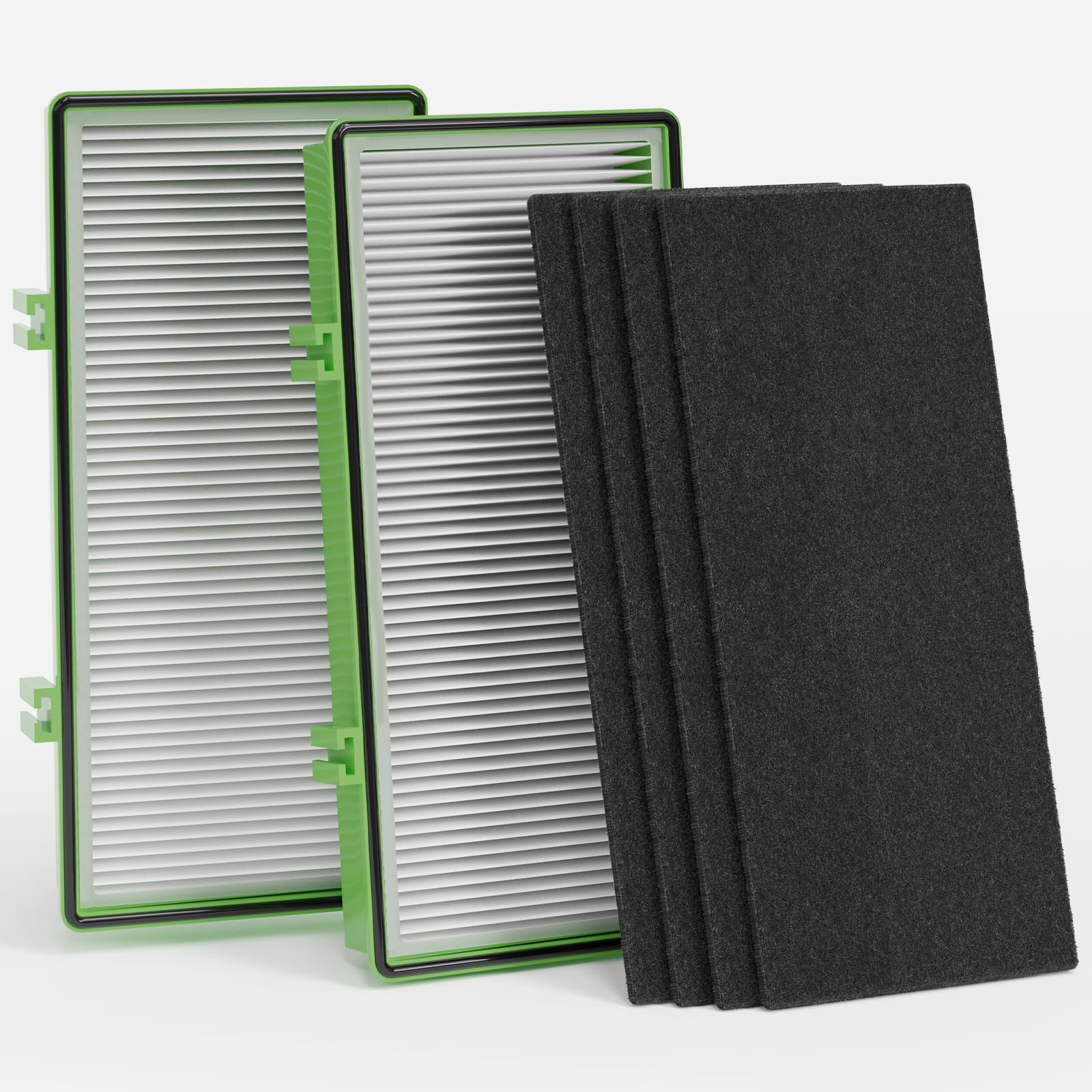 Aer1 Filter Replacement For Holmes Air Purifiers, 2 True Hepa Filters + 4 Carbon Booster Filters, Hapf30At