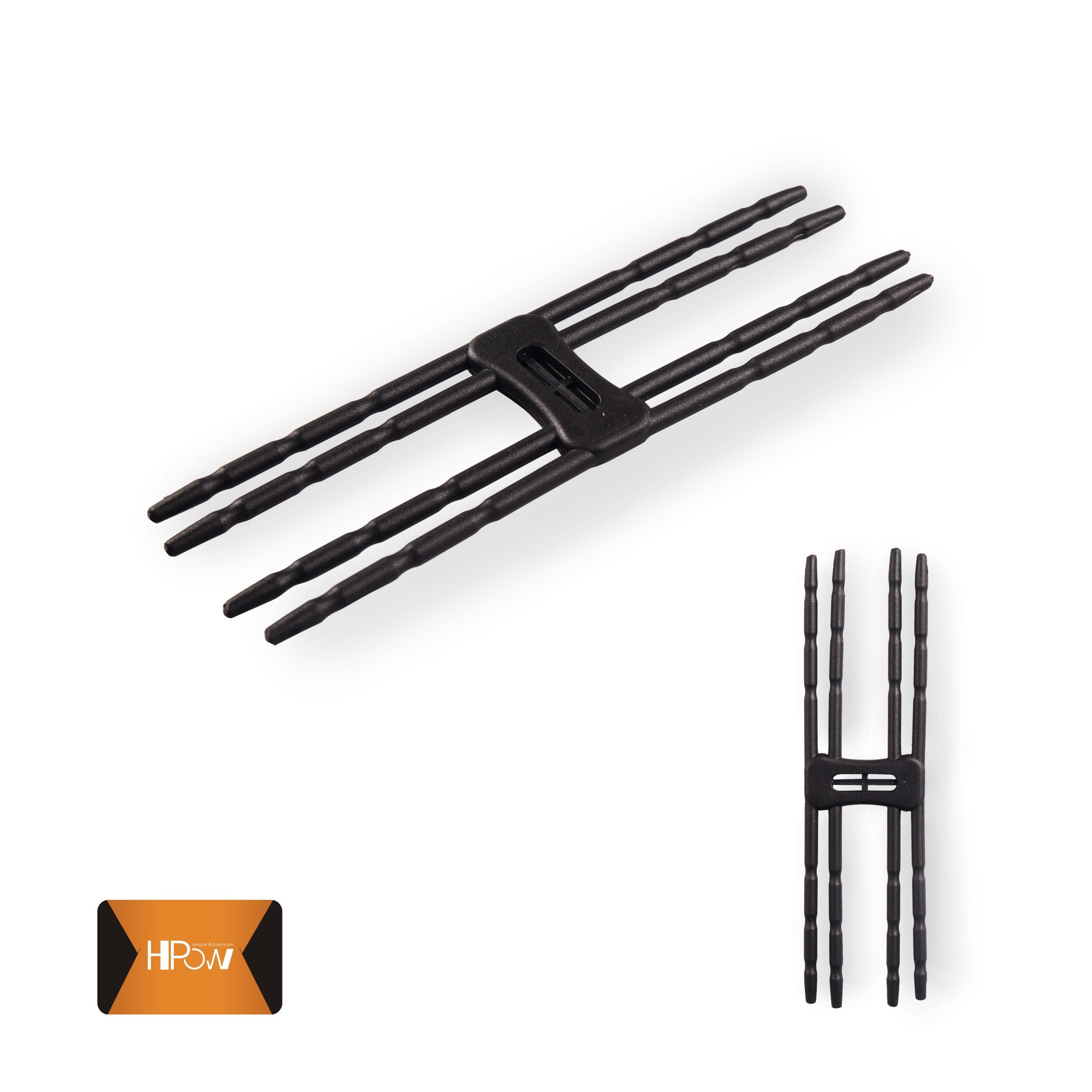 2Pack Phone Holder Universal Multi Function Flexible Grip Holder Phone Car Holder Mount Stand For Smartphone (Black)