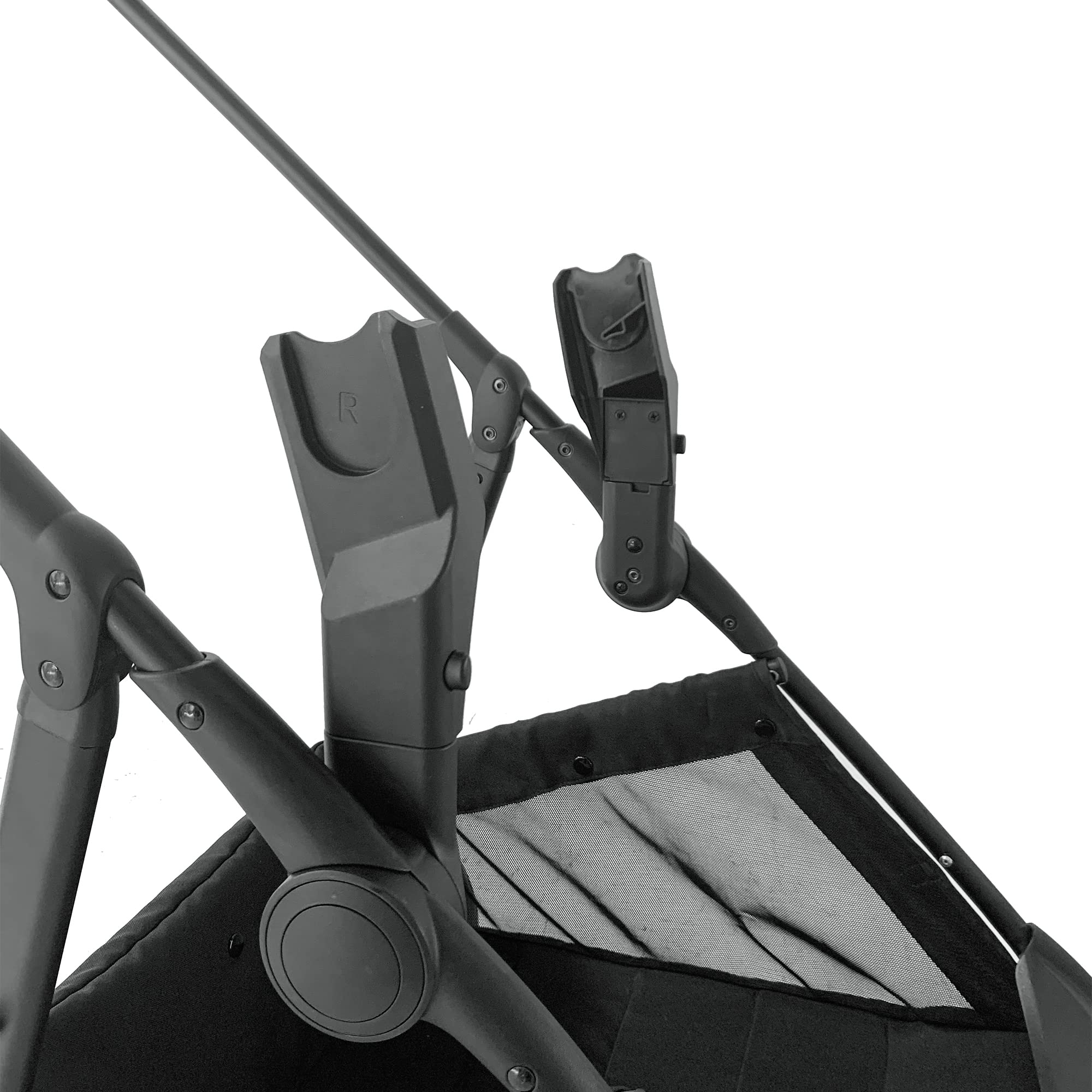 Mompush Wiz Stroller Car Seat Adapter, Connect Maxi Cosi And Nuna Specific Models Car Seat To Mompush Wiz Stroller Only