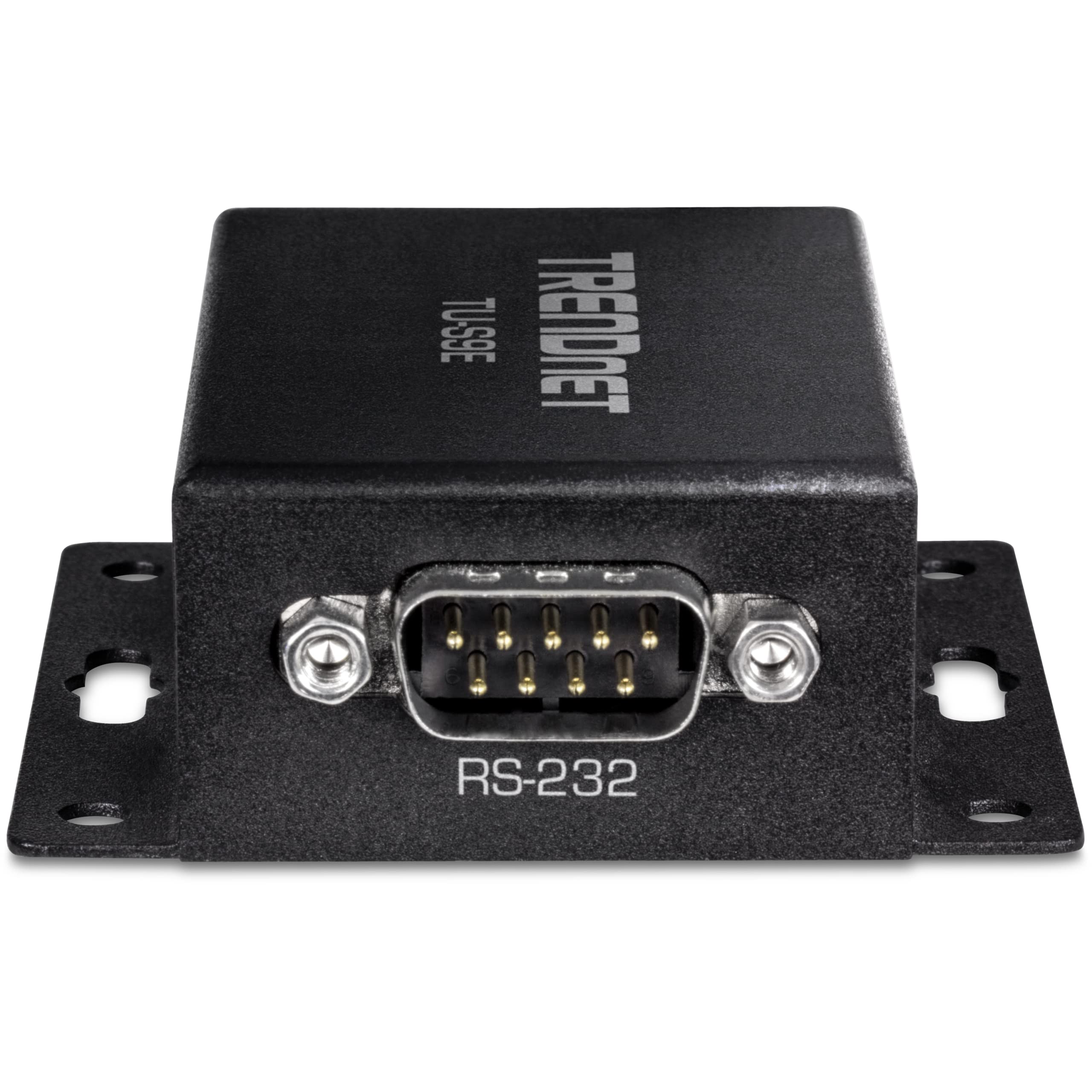 Trendnet Tu S9E, 1 Port Serial To Ip Ethernet Converter, Black