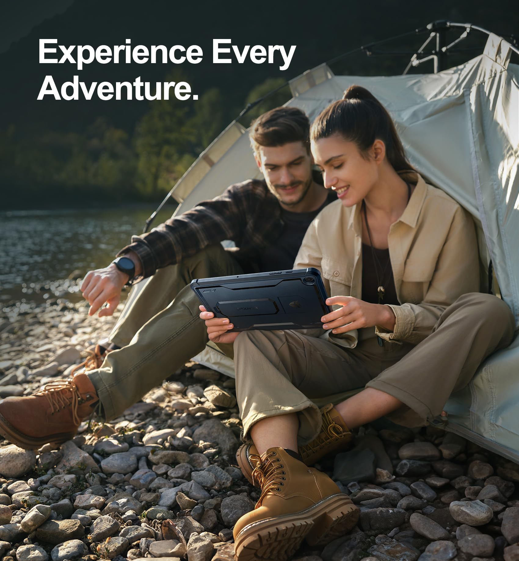 Dexnor Case For Samsung Galaxy Tab A9 Plus 2023, [Built In Screen Protector & Kickstand] Heavy Duty Shockproof Full Body Protect