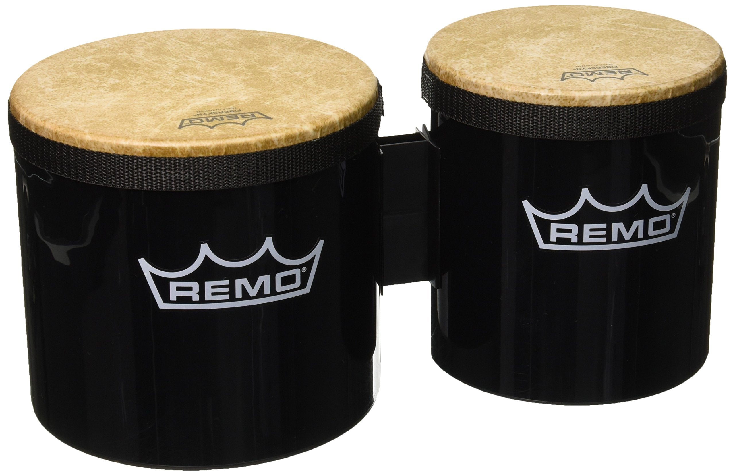 Remo Bg 5300 70 Festival Bongo Drum   Black, 6' 7'