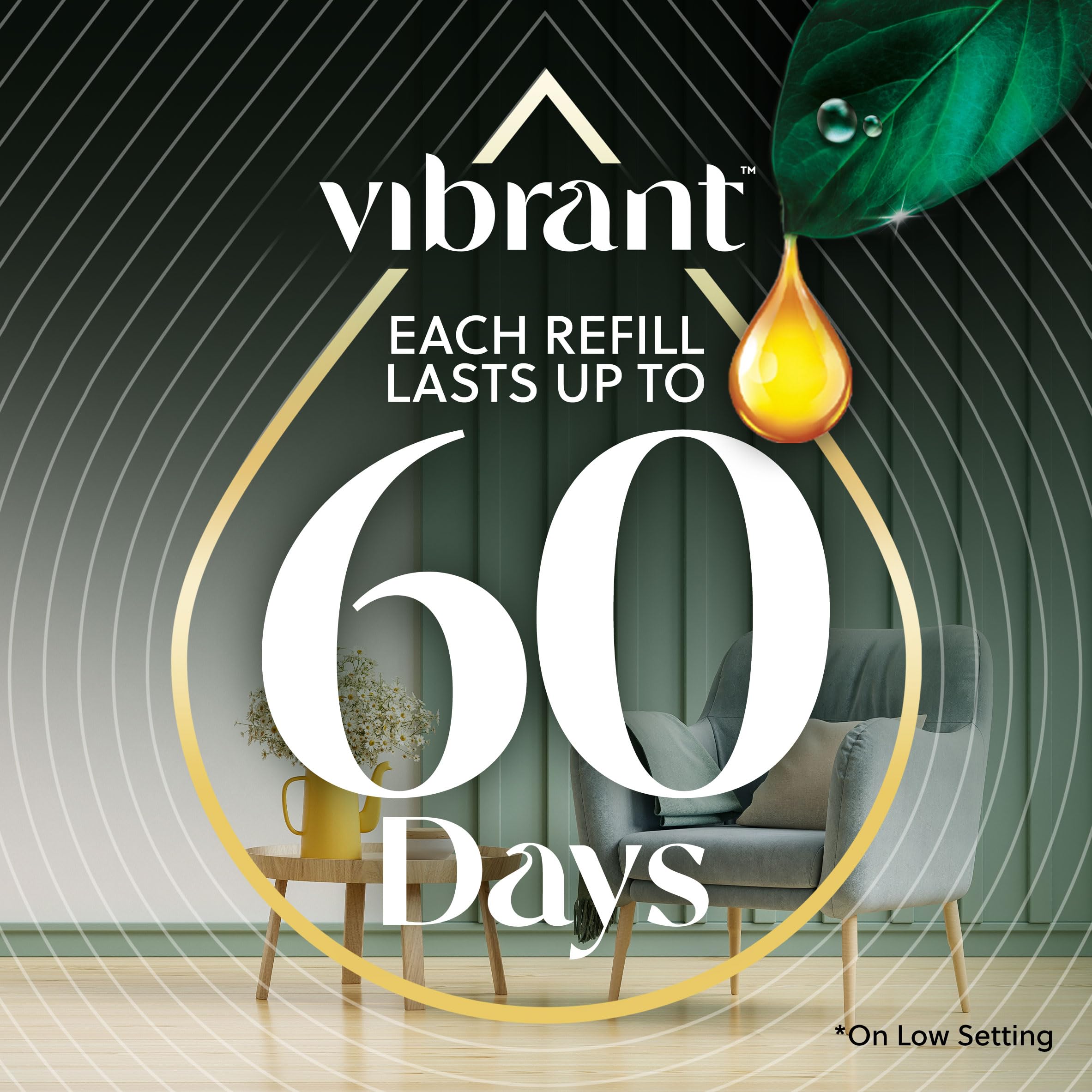 Air Wick Plug In Scented Oil Refills, Eucalyptus + Berries, Air Fresheners For Home Long Lasting, Room Fresheners,Air Freshener