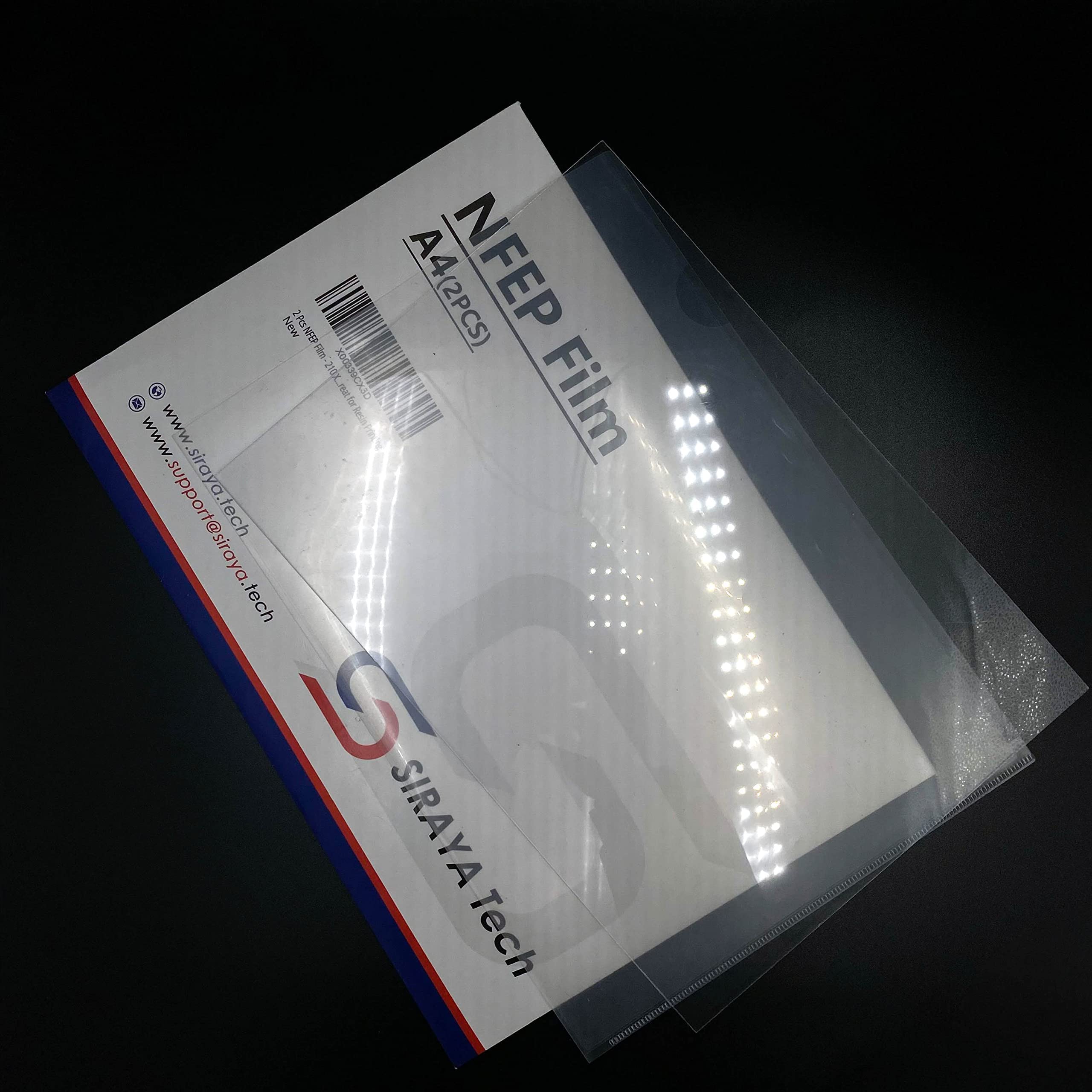 Siraya Tech 2 Pcs Nfep Film   A4 Size (210 X 297Mm) Better Durability Fewer Layer Lines Accurate Print Results Great For Resin P