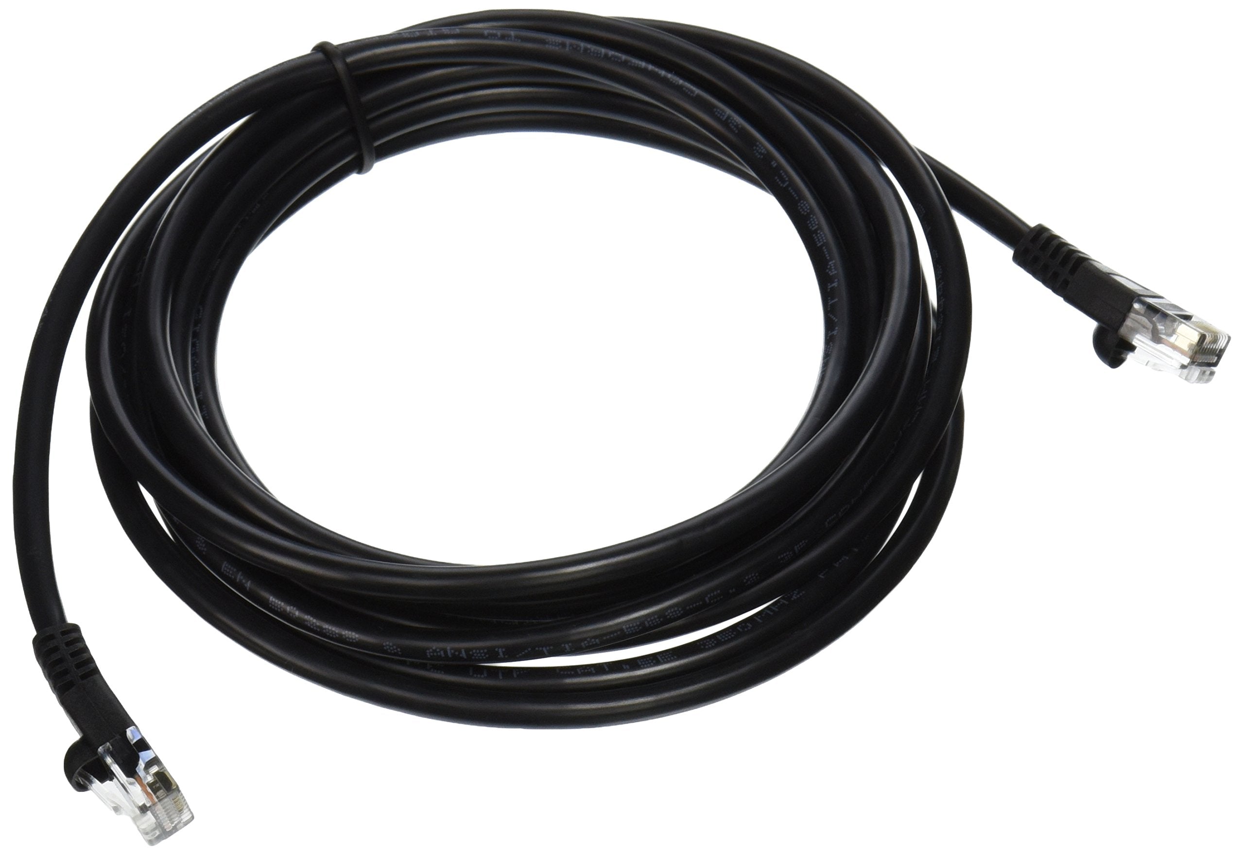 Cablewholesale 350Mhz 10 Feet Cat5E, Utp Cable With Molded Boot, Black (10X6 02210)