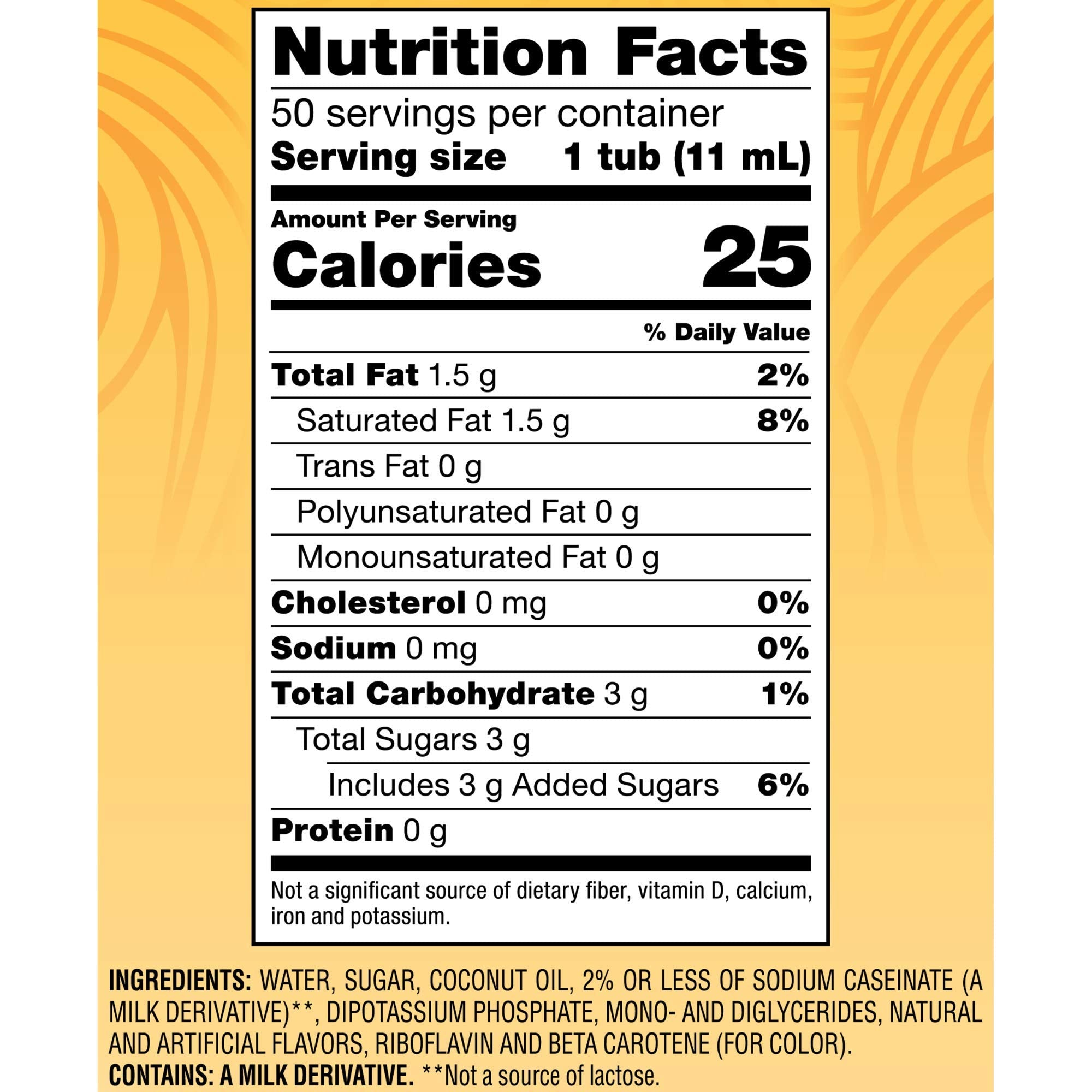 Hazelnut Creamer, 0.375Oz, 50/Box