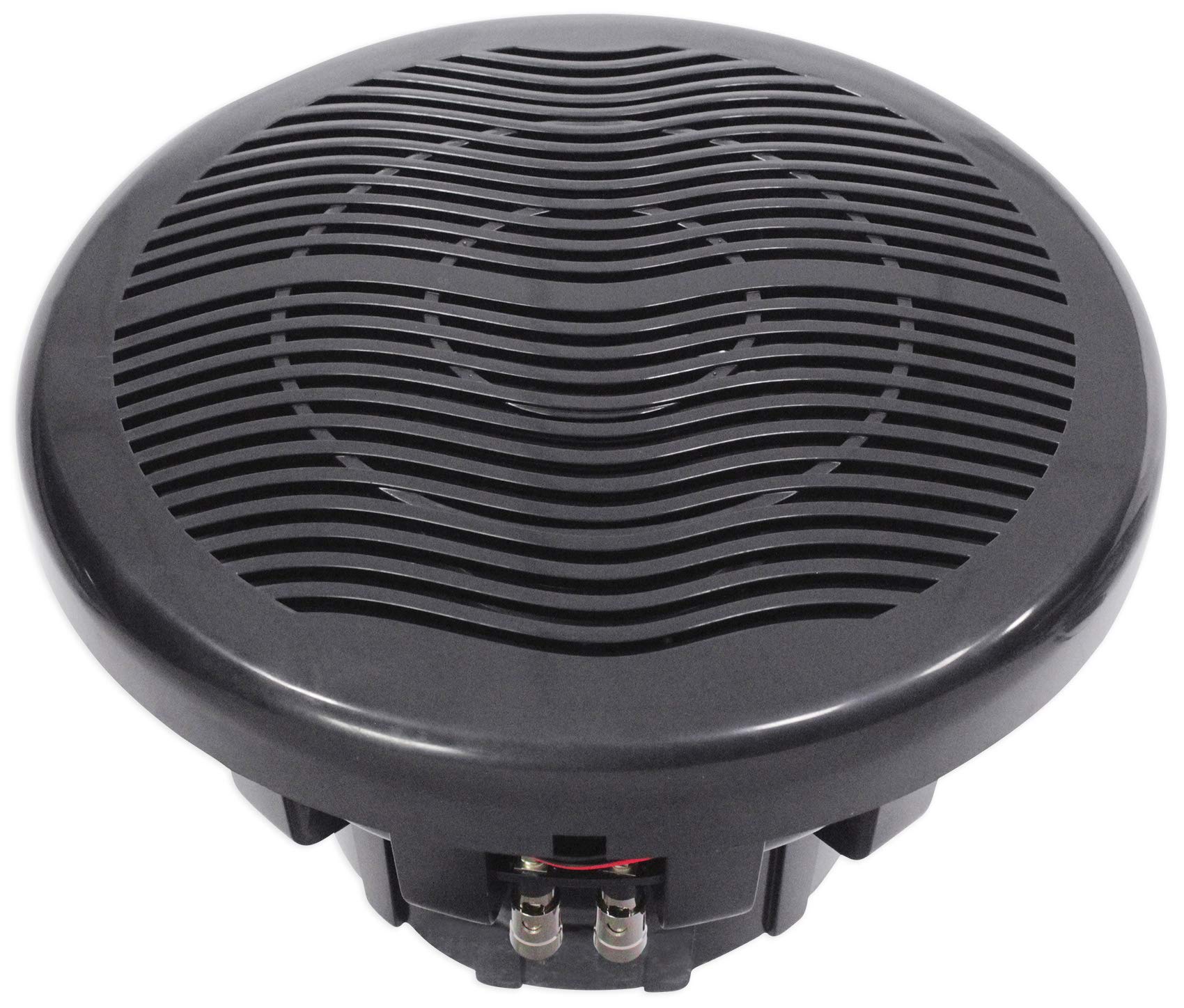 Rockville Ms10Lb 2400W 10 Free Air Marine Subwoofer, Led Lighting, Weather-Resistant, High-Power Audio For Boats And Outdoor Use