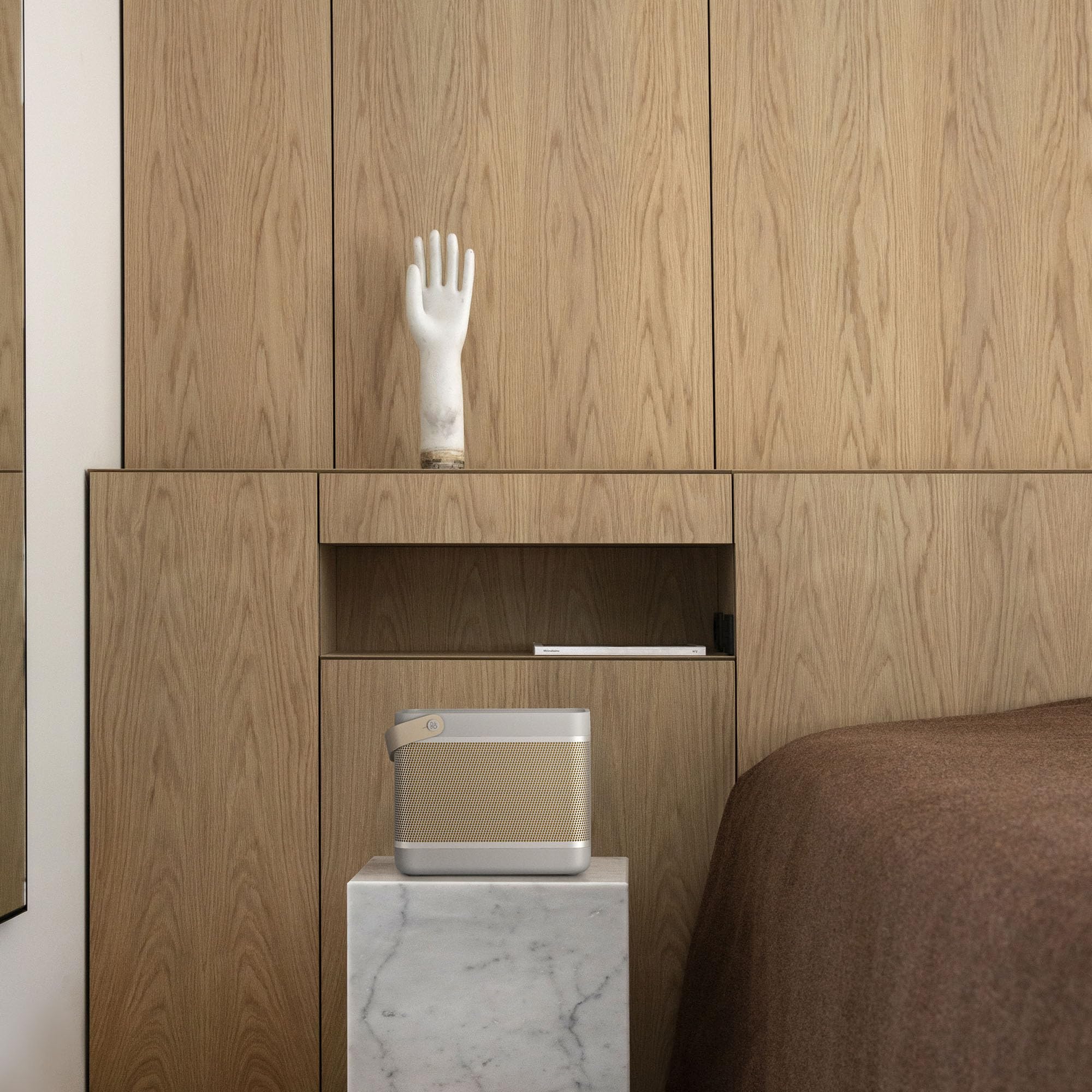 Bang & Olufsen Beolit 20 Powerful Portable Wireless Bluetooth Speaker, Grey Mist