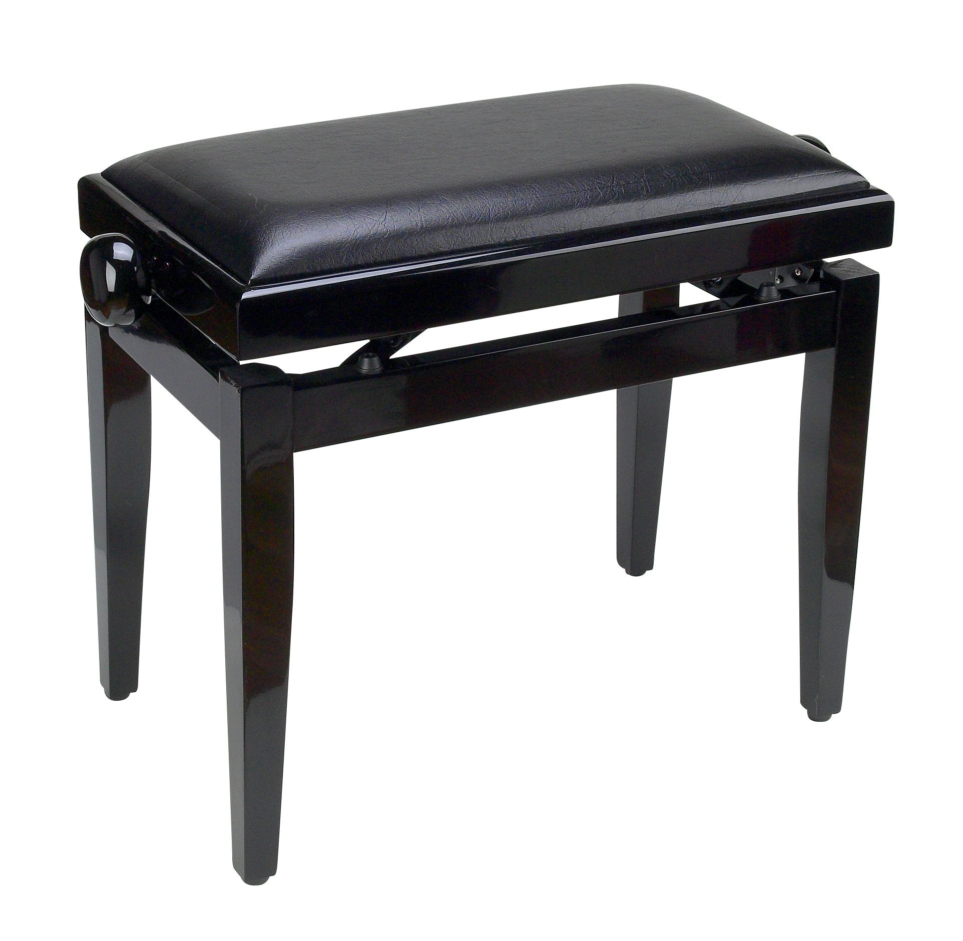 Prorockgear Ap Deluxe Adjustable Height Piano Bench Black
