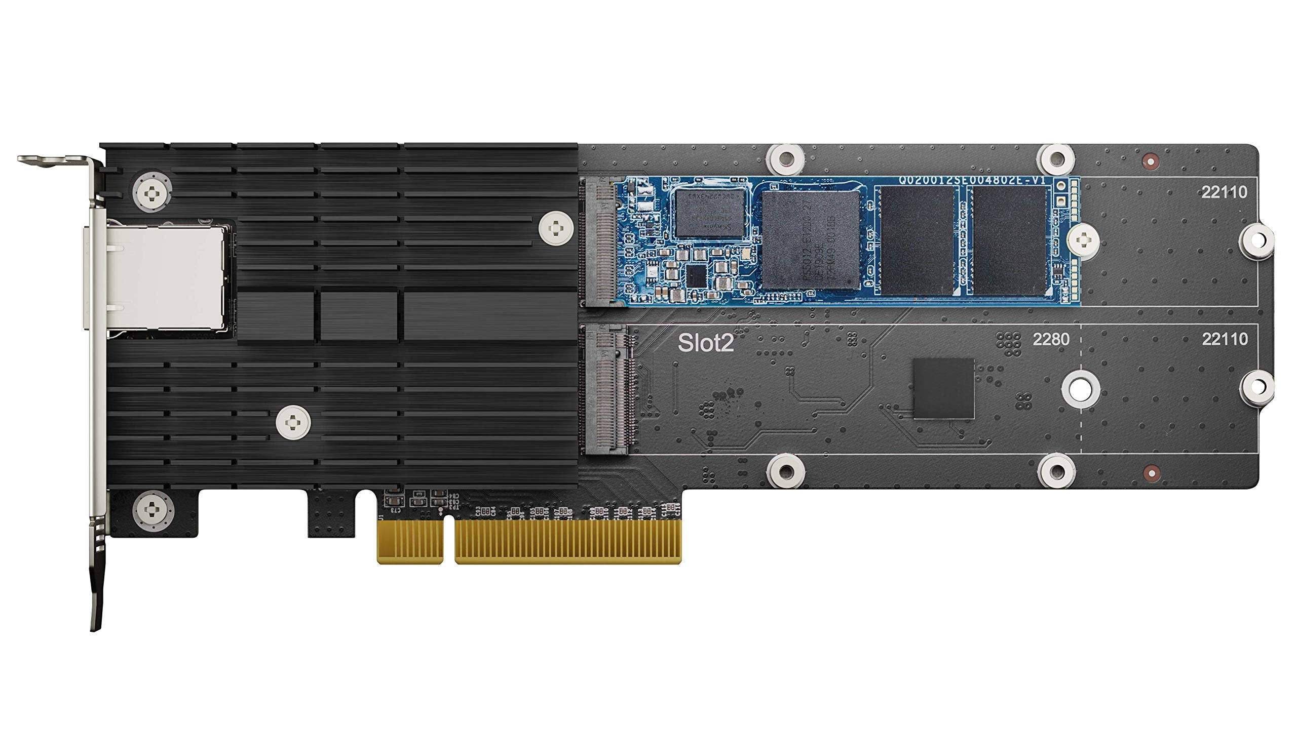 Synology 10Gb Ethernet And M2 Adapter Card E10M20 T1, Rj 45 1 Port