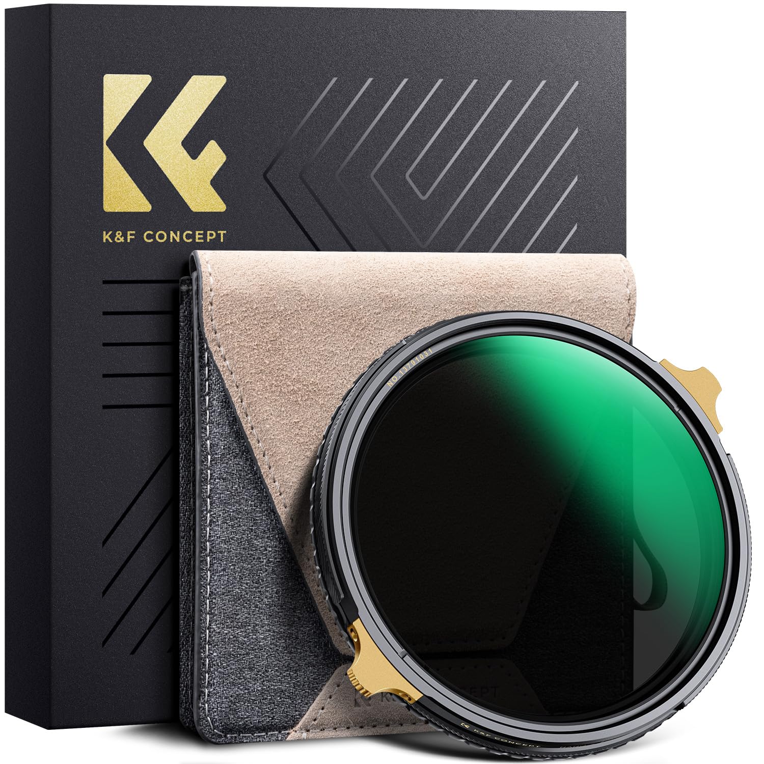 K&F Concept 72Mm Variable Nd2 32 Nd Lens Filter & Circular Polarizing Filter 2 In 1 For Camera Lens, Waterproof Scratch Resistan