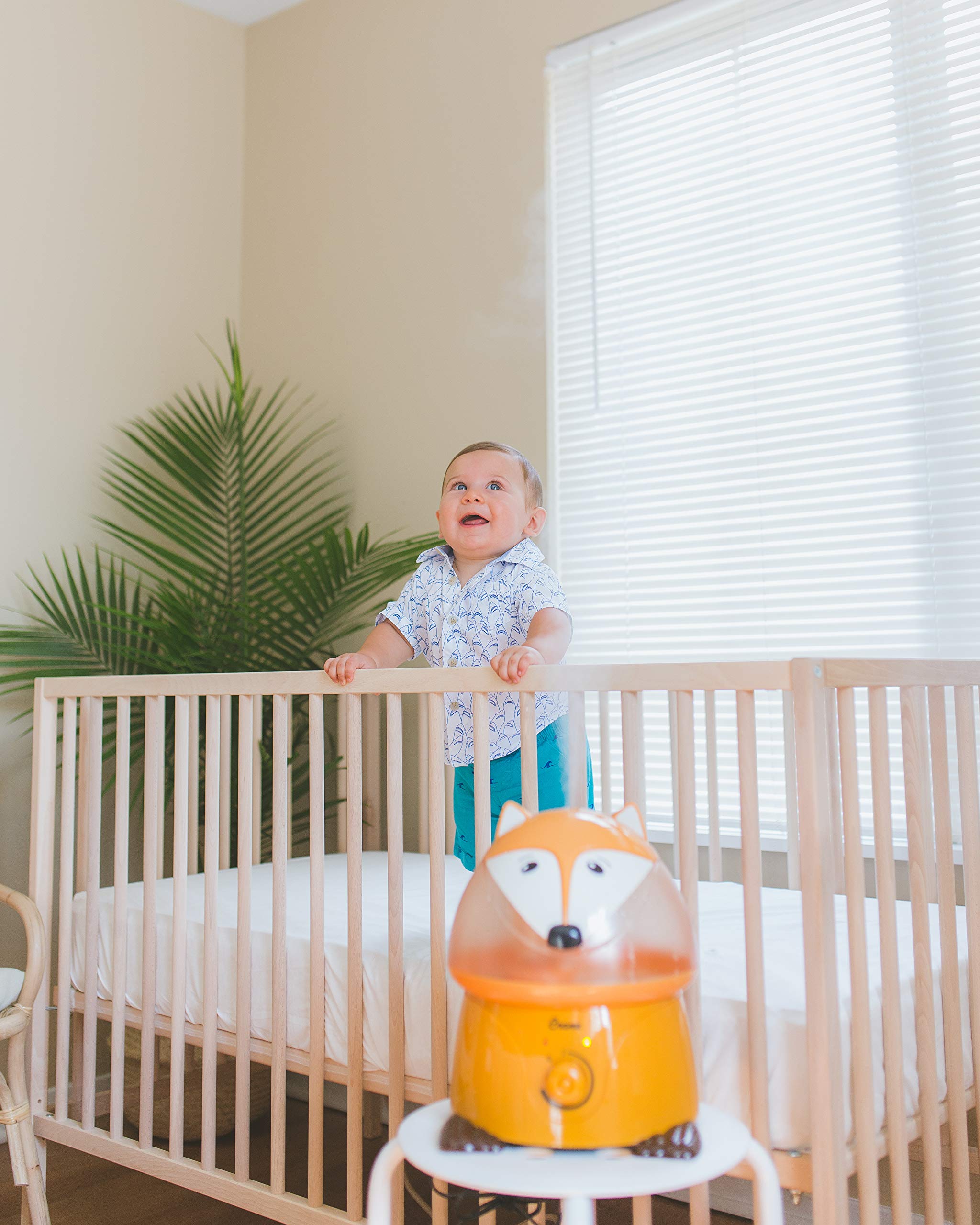 Crane Adorables Ultrasonic Humidifiers For Bedroom And Baby Nursery, 1 Gallon Cool Mist Air Humidifier For Large Room Or Kid'S R