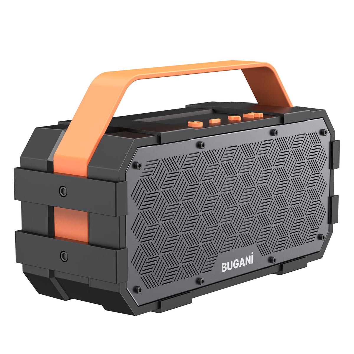 Bugani Bluetooth Speaker, Portable Bluetooth Speakers With 40W Stereo Sound, Loud Bluetooth Speaker 24H Playtime Support Tf Card