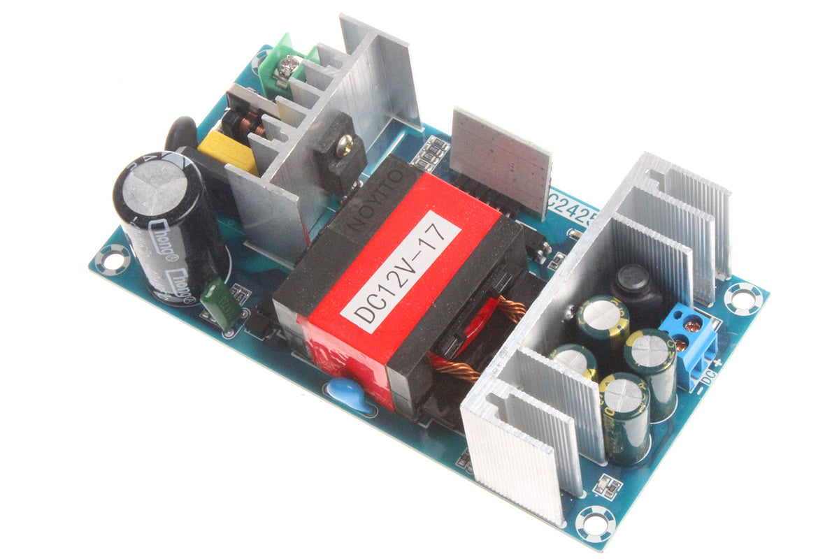 Noyito Ac To Dc Isolated Power Supply Module Ac 120V 110V - 245V To Dc 12V 17A 204W Peak 12V 20A 240W Max Power Module With Over
