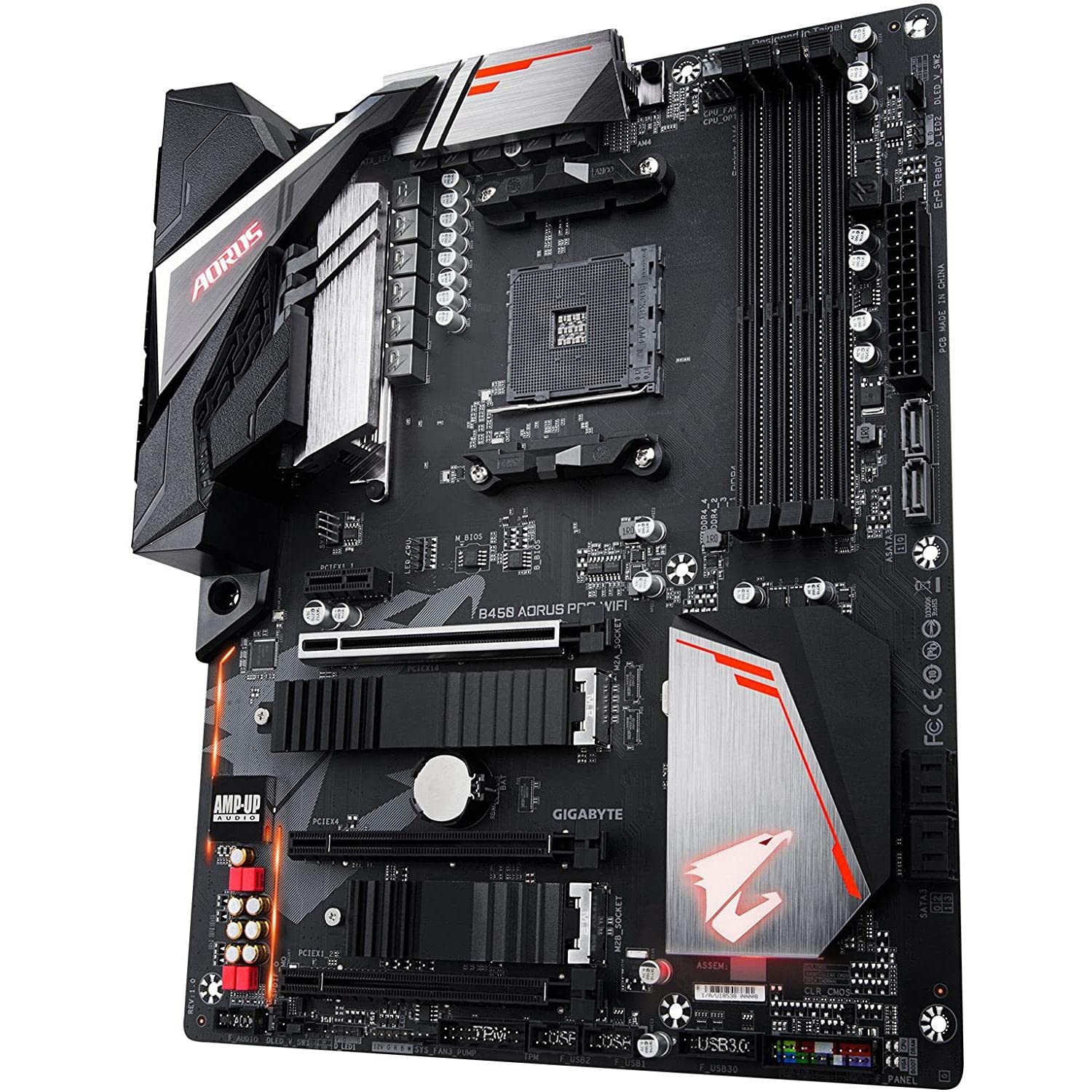 Gigabyte B450 Aorus Pro Wi Fi (Amd Ryzen Am4/Atx/M.2 Thermal Guard With Onboard Wi Fi/Hdmi/Dvi/Usb 3.1 Gen 2/Ddr4/Motherboard)