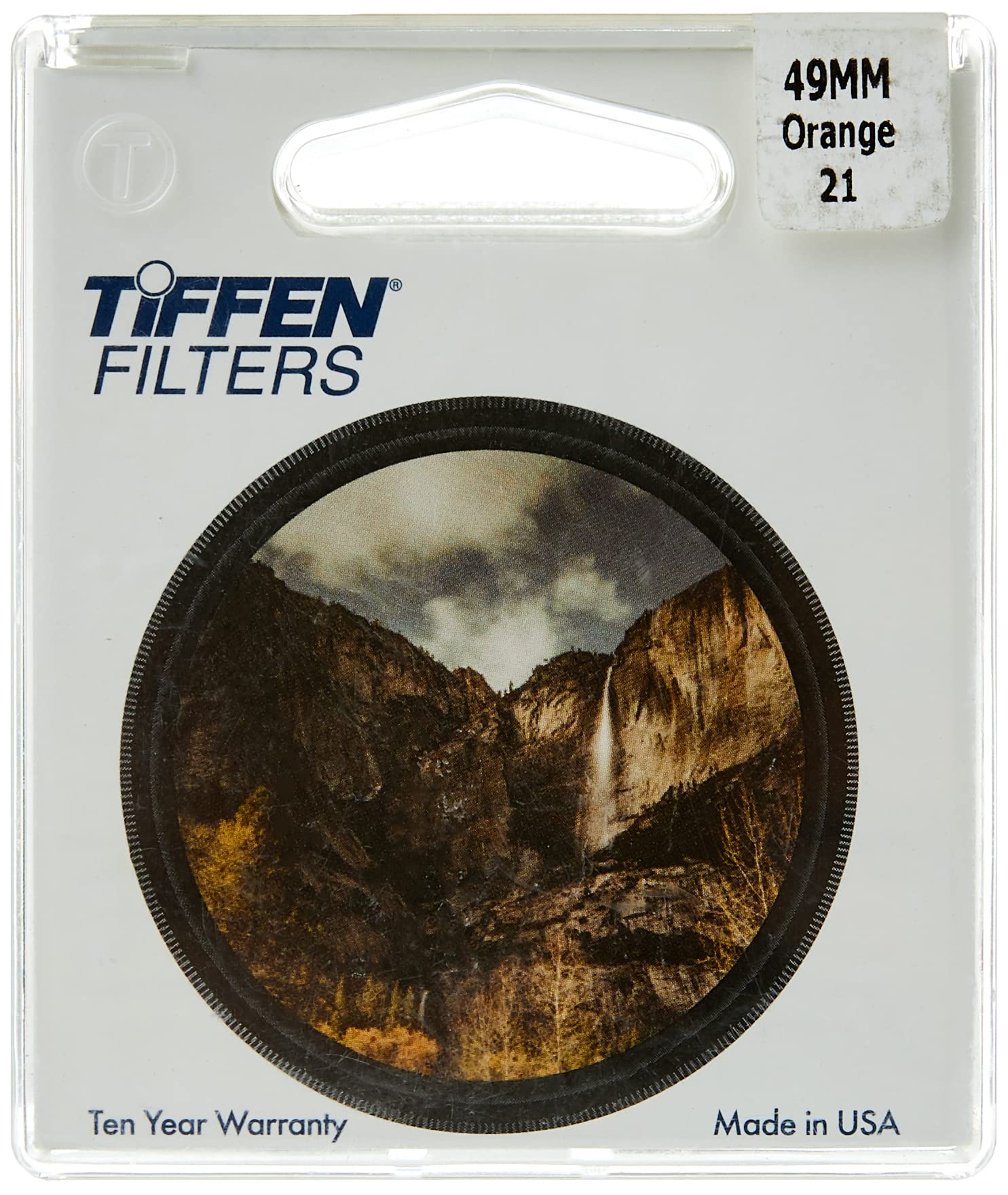 Tiffen 49mm Orange 21 Filter - Enhance Your Photography with Vibrant Color and Clarity
