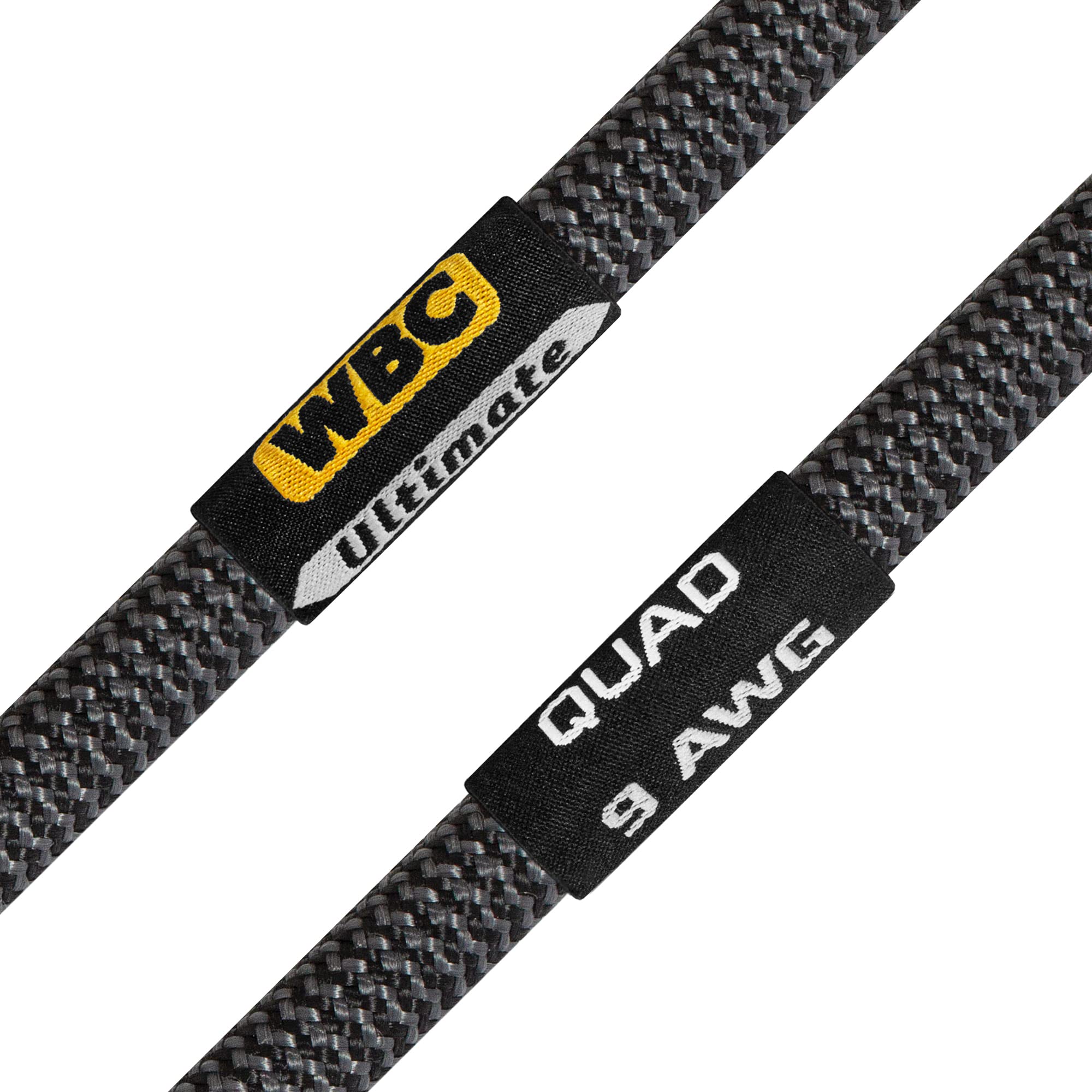 Worlds Best Cables 12 Foot Ultimate   9 Awg   Ultra Pure Ofc   Premium Audiophile Hifi Speaker Cable Pair With Eminence Gold Banana Plugs & Carbon Tweed Jacket