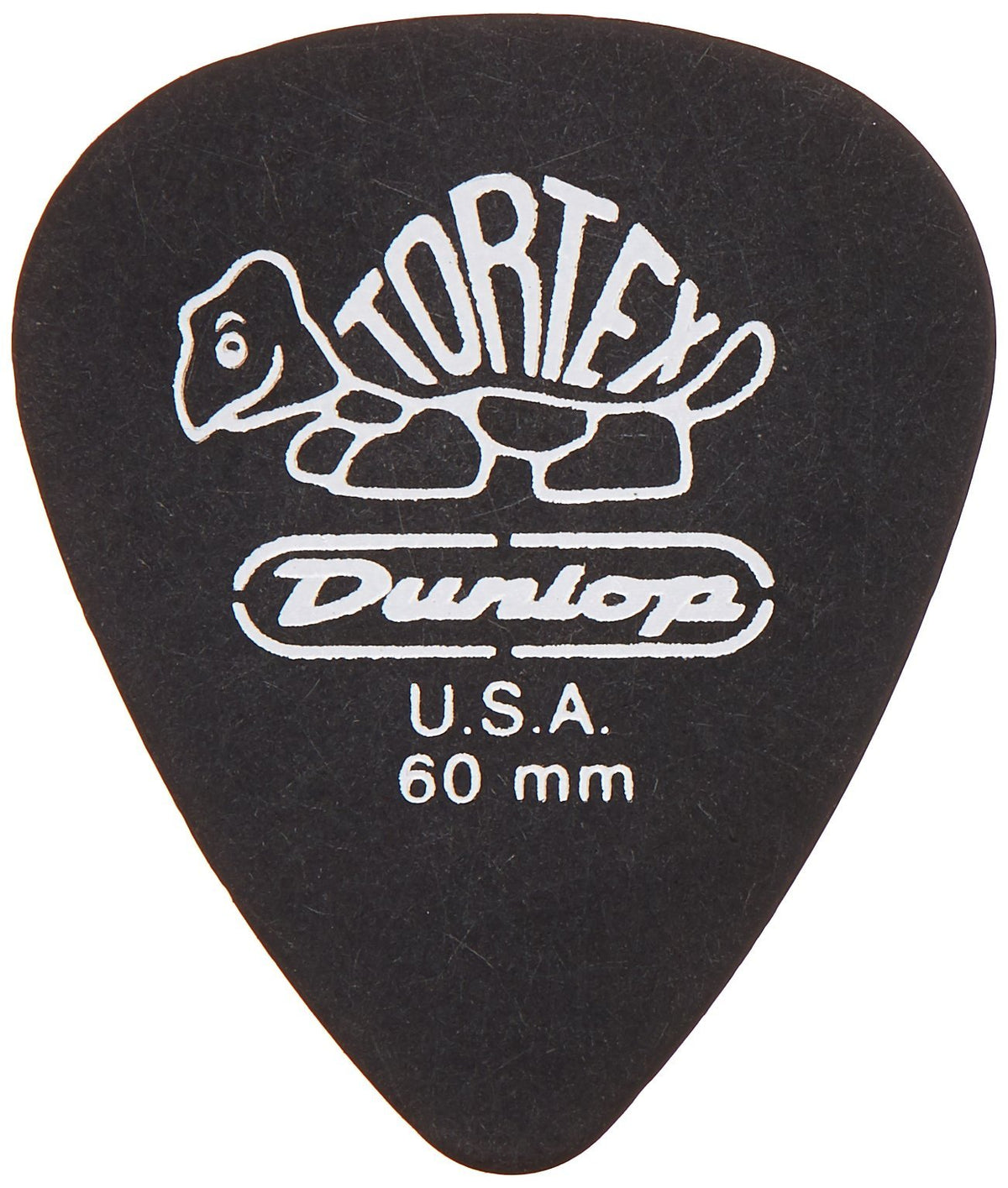 Dunlop 488P.60 Tortex� Pitch Black, .60Mm, 12/Player'S Pack