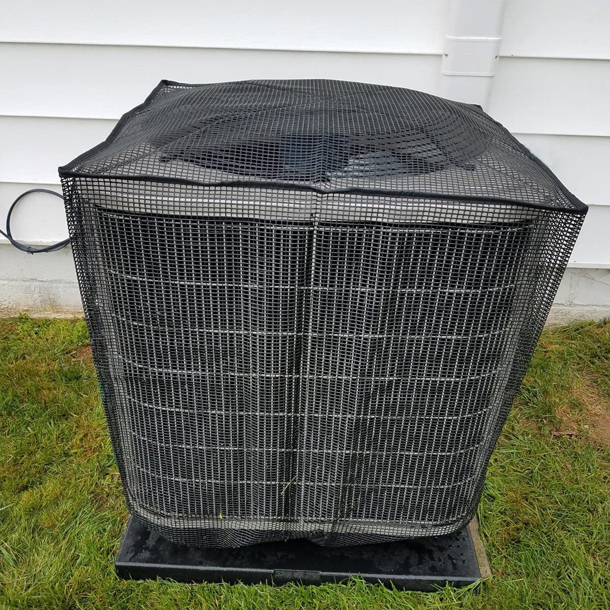 Full Mesh Air Conditioner Cover   Ac Cover Designed To Protect Coils From Clogging   Leaves, Grass, Dust And Debris   Outdoor Pr