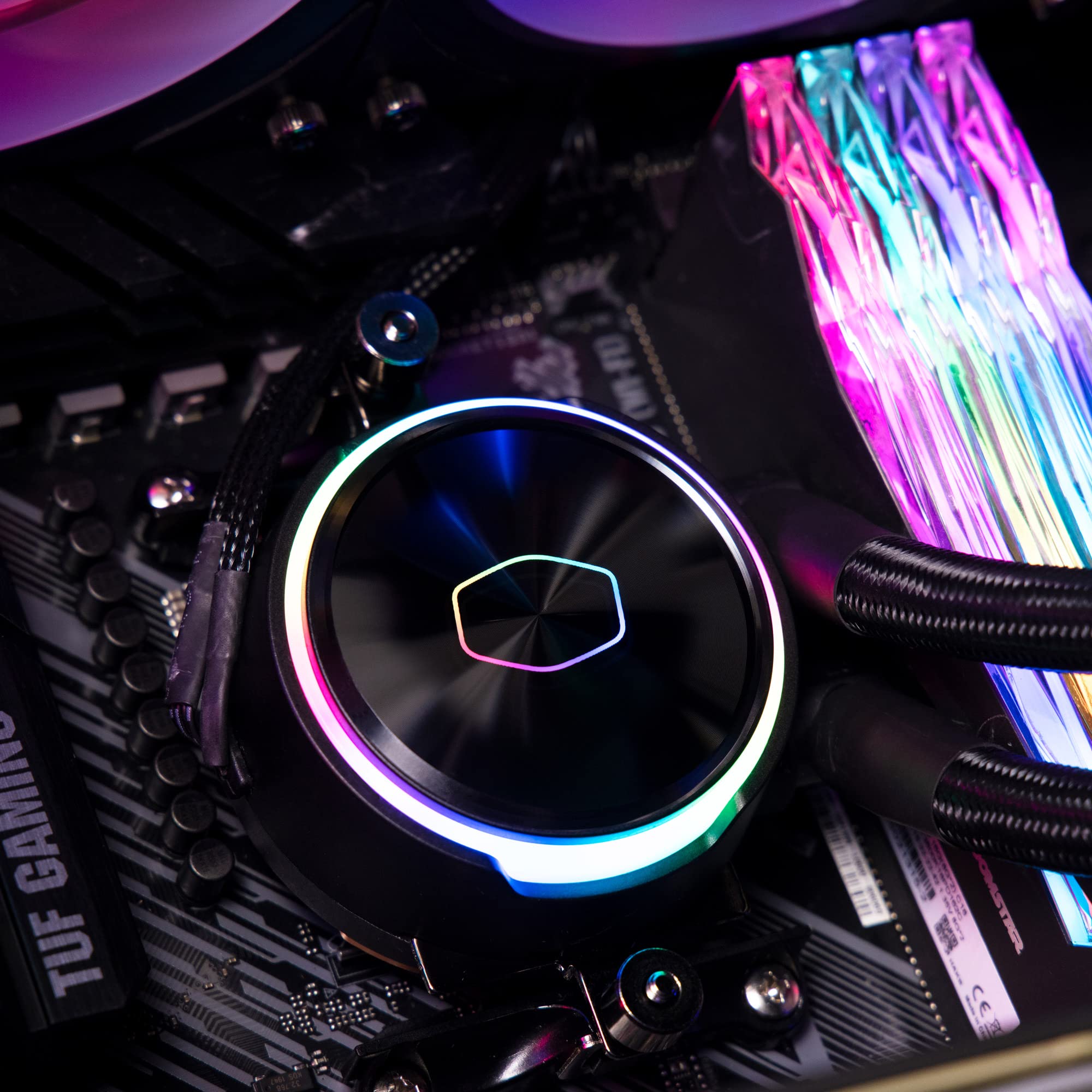 Cooler Master Masterliquid Pl360 Flux Simple Water Cooling Cpu Cooler With Argb Mly-D36M-A23Pz-R1 Fn1676