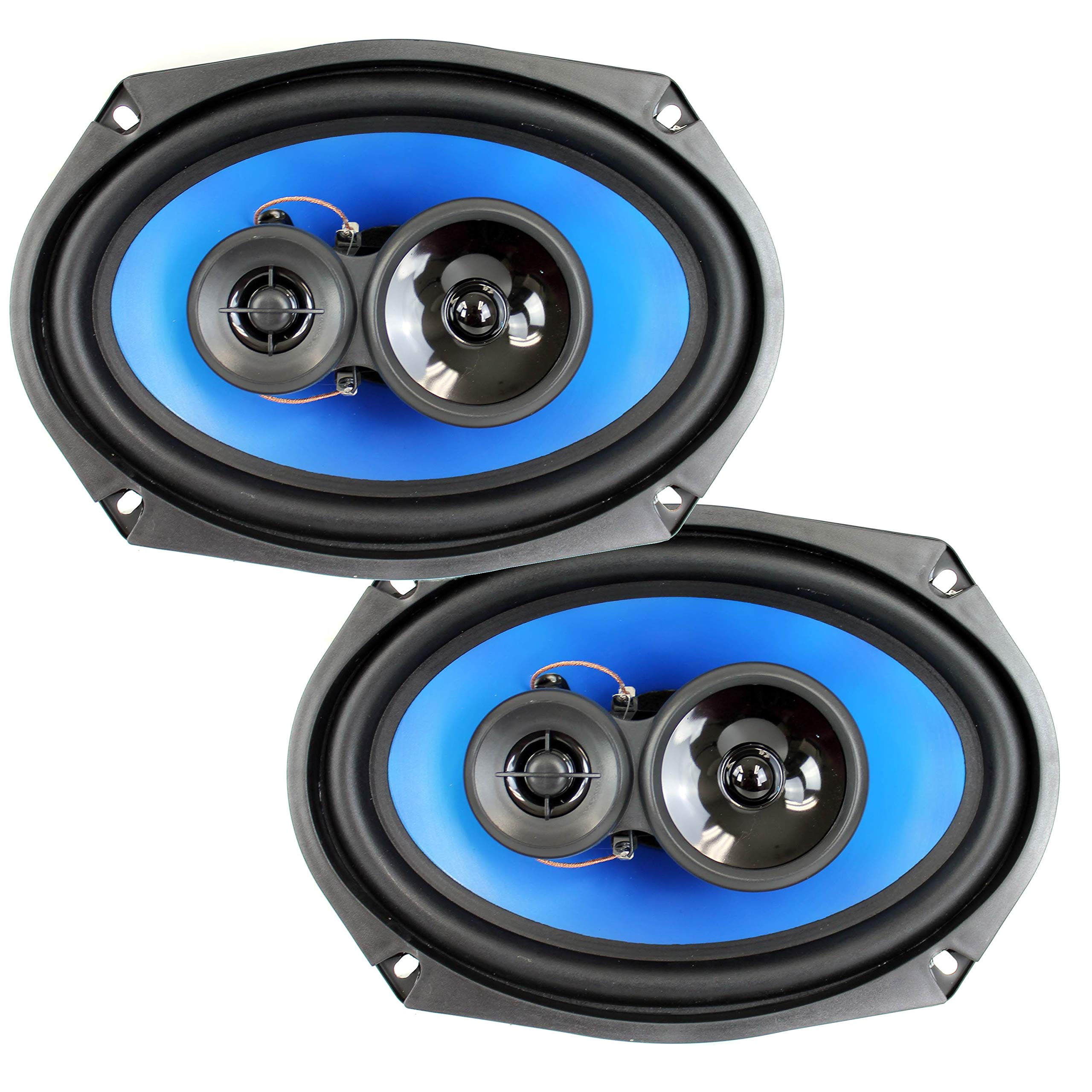 Qpower Speaker   500 W Rms   700 W Pmpo   3 Way   2 Pack   50 Hz To 20 Khz   4 Ohm   Automobile